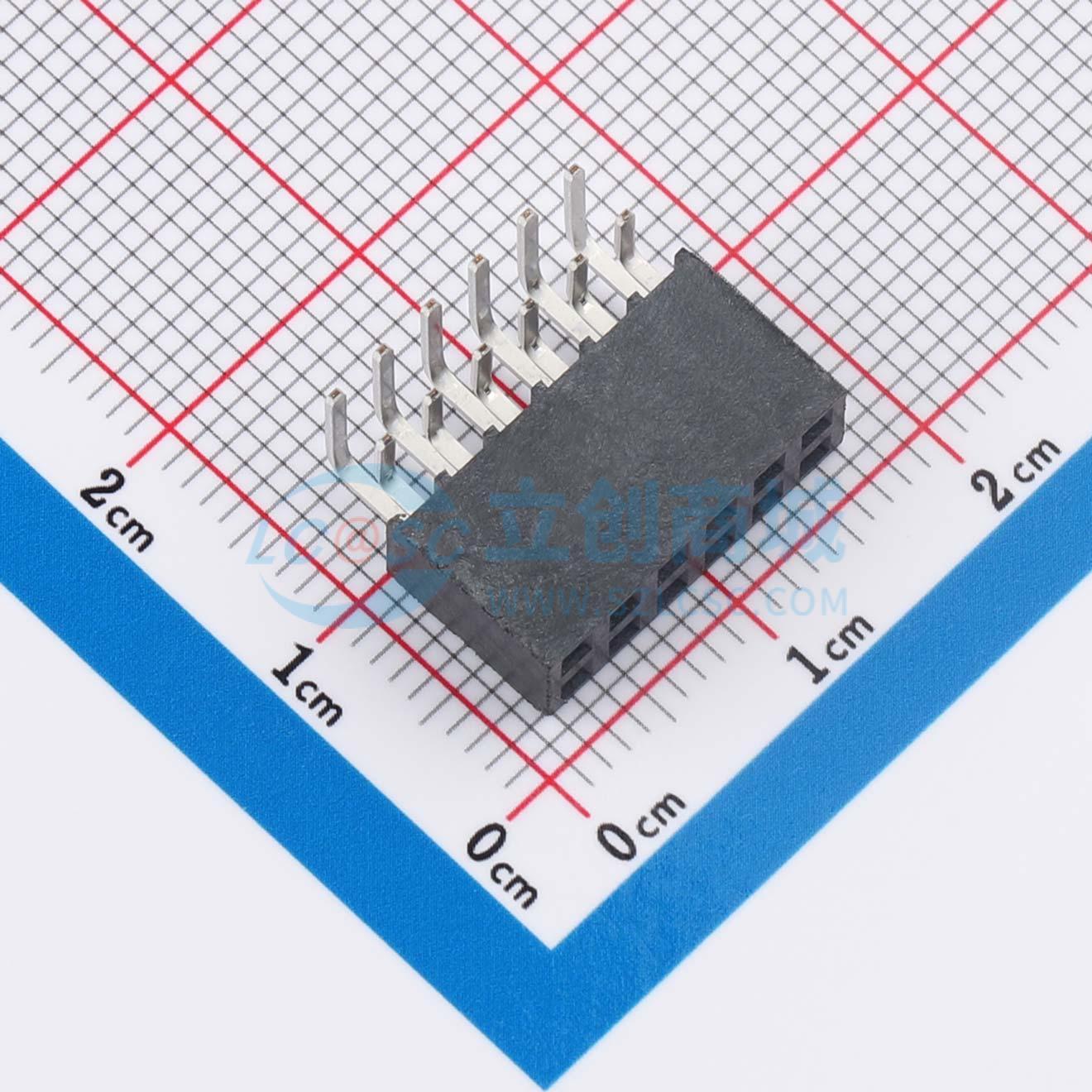 点击查看大图 SSW-106-02-T-D-RA实物图