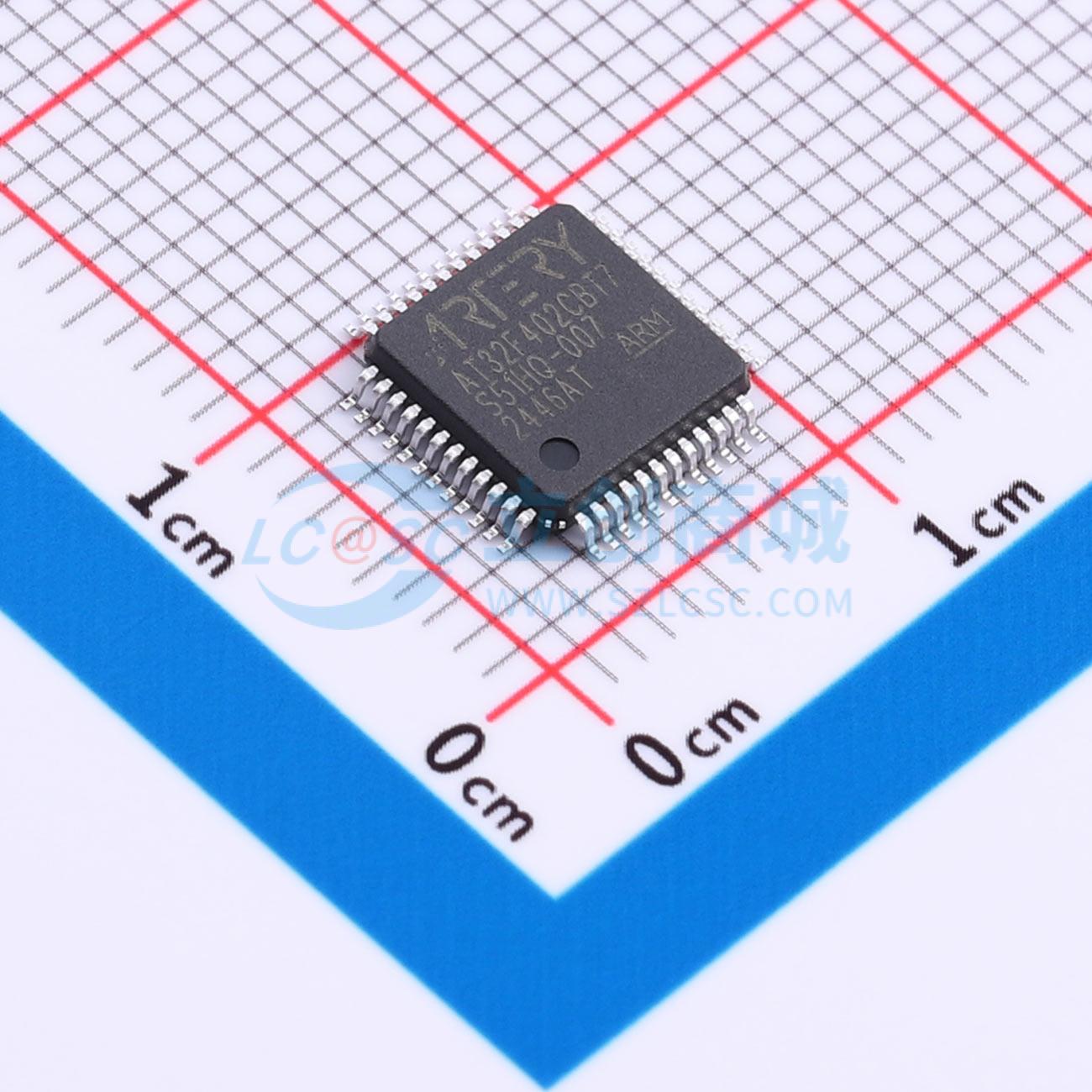 AT32F402CBT7实物图