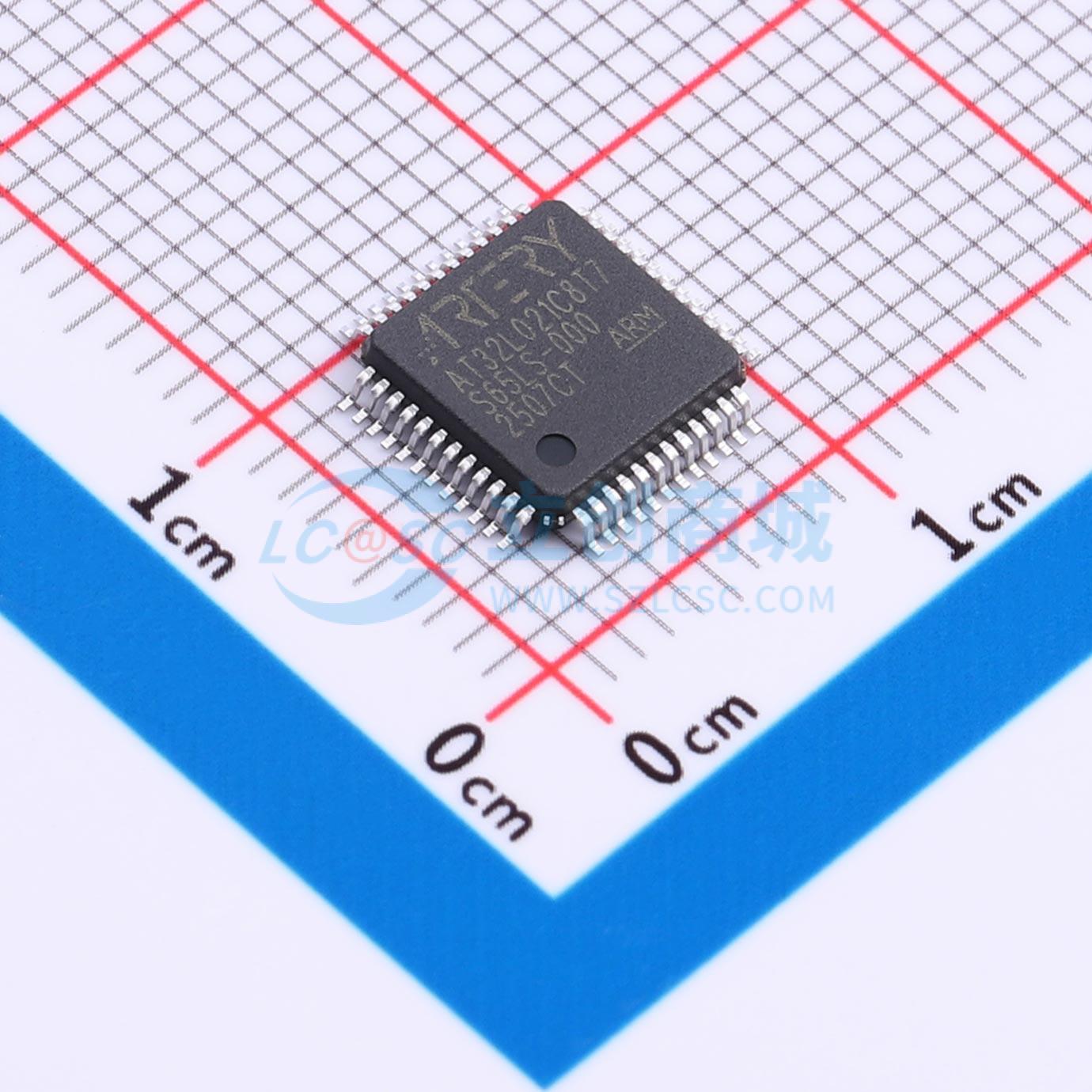 点击查看大图 AT32L021C8T7实物图