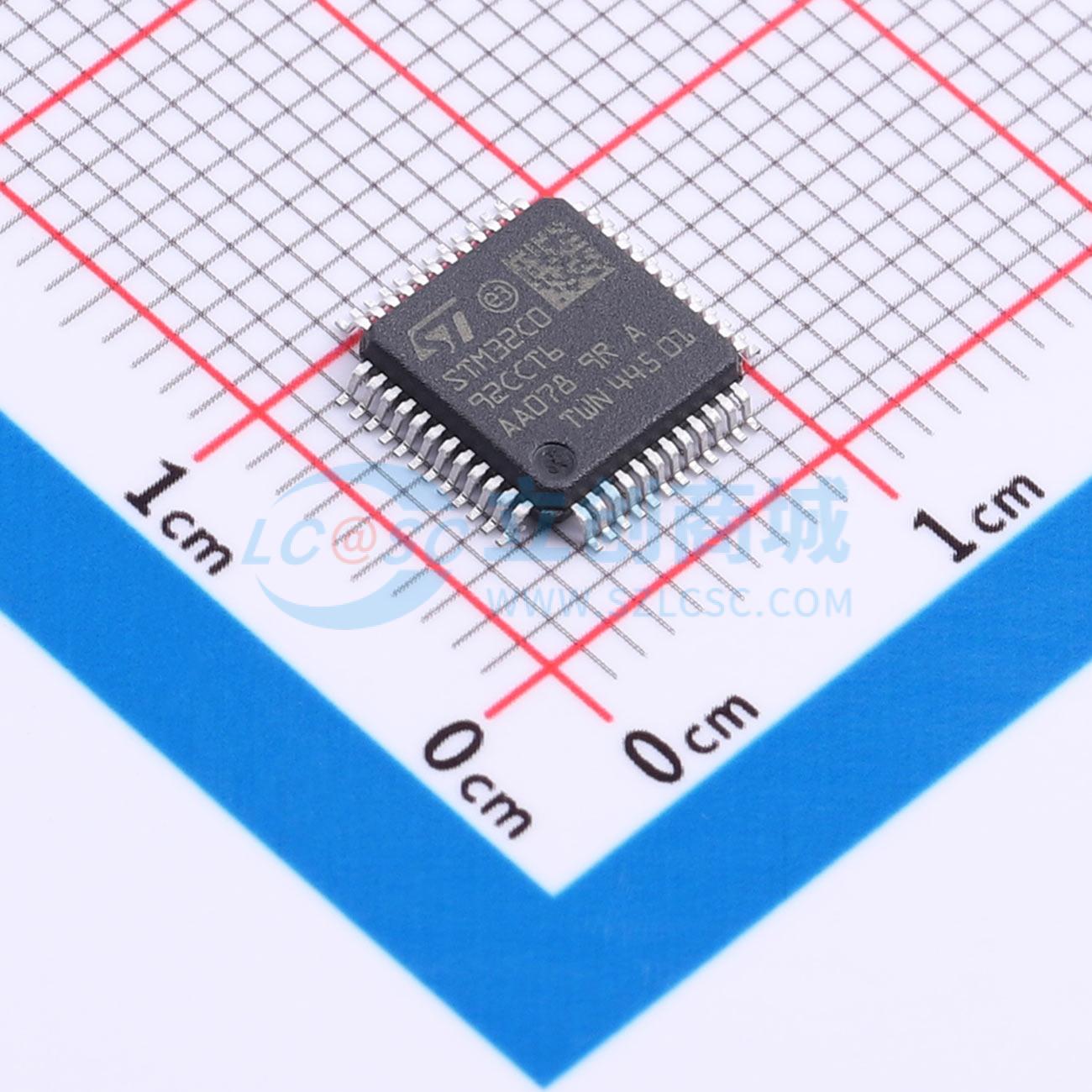 点击查看大图 STM32C092CCT6实物图