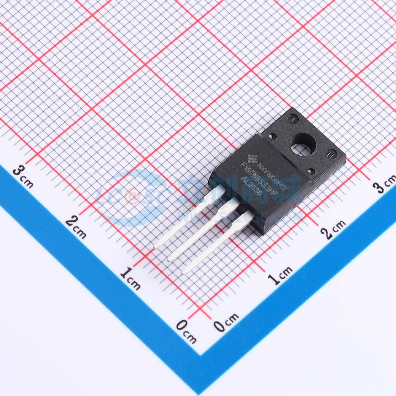 点击查看大图 NTPF150N65S3HF-HXY实物图