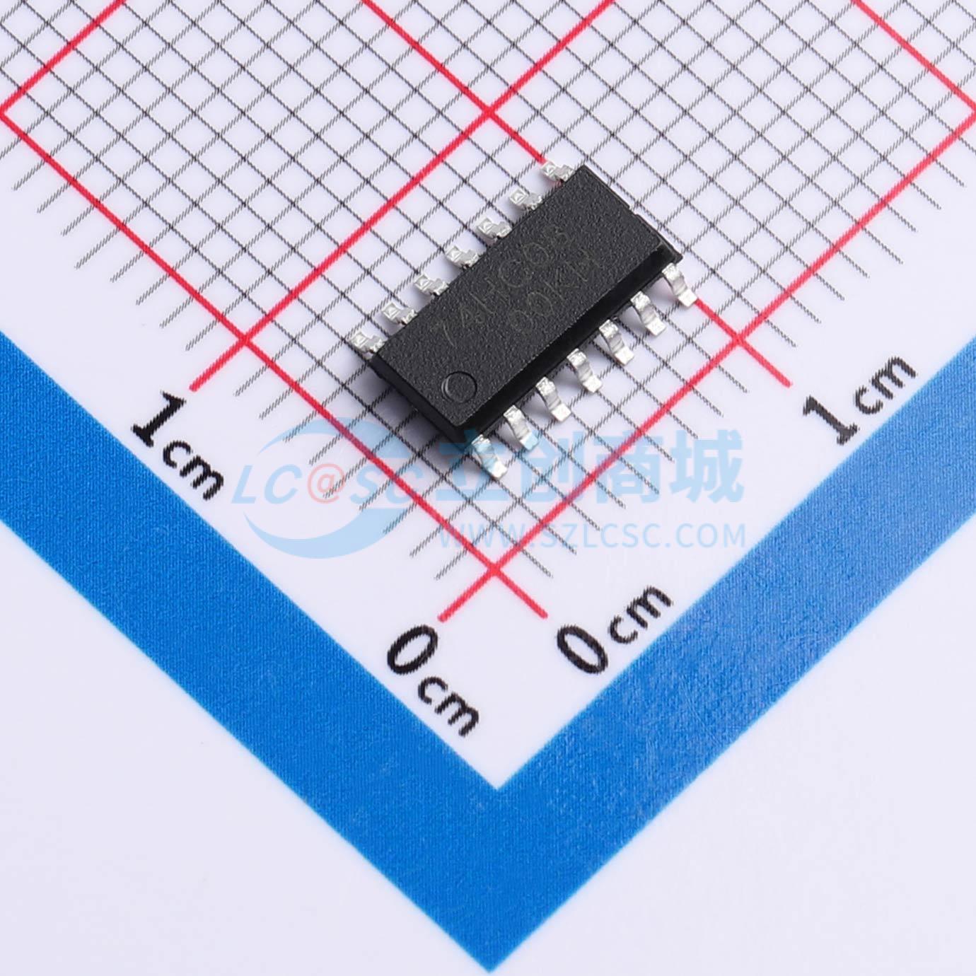 点击查看大图 CJ74HC08ADN实物图