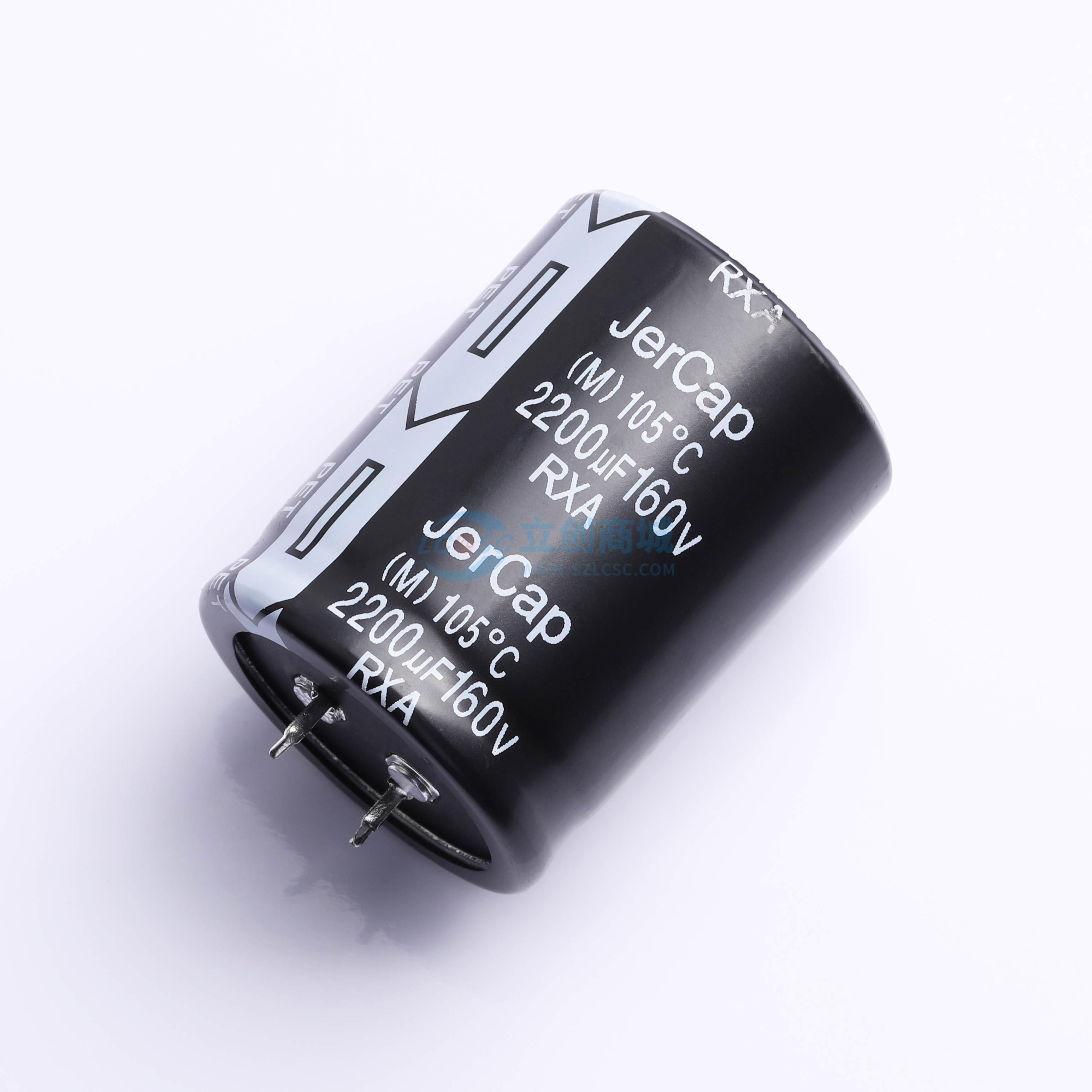 RXA160V2200M35X45实物图