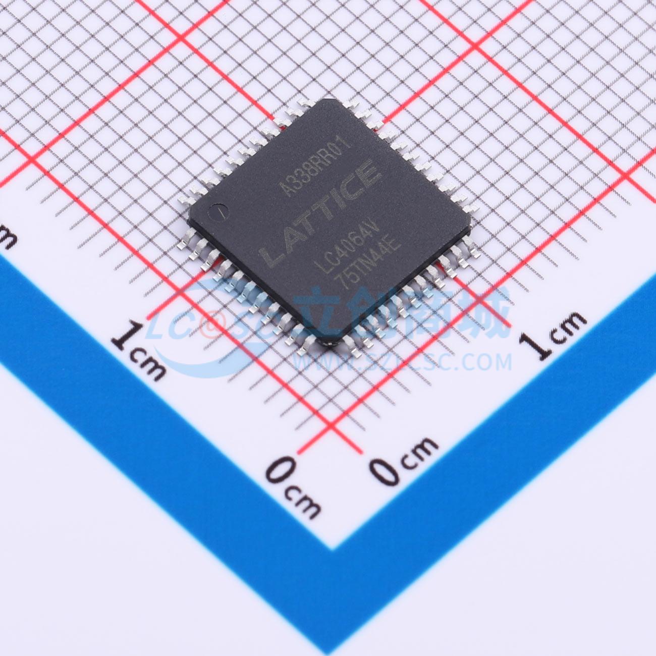 点击查看大图 LC4064V-75TN44E实物图