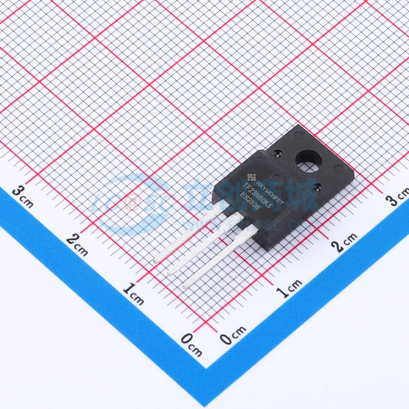 点击查看大图 STF23N80K5-HXY实物图