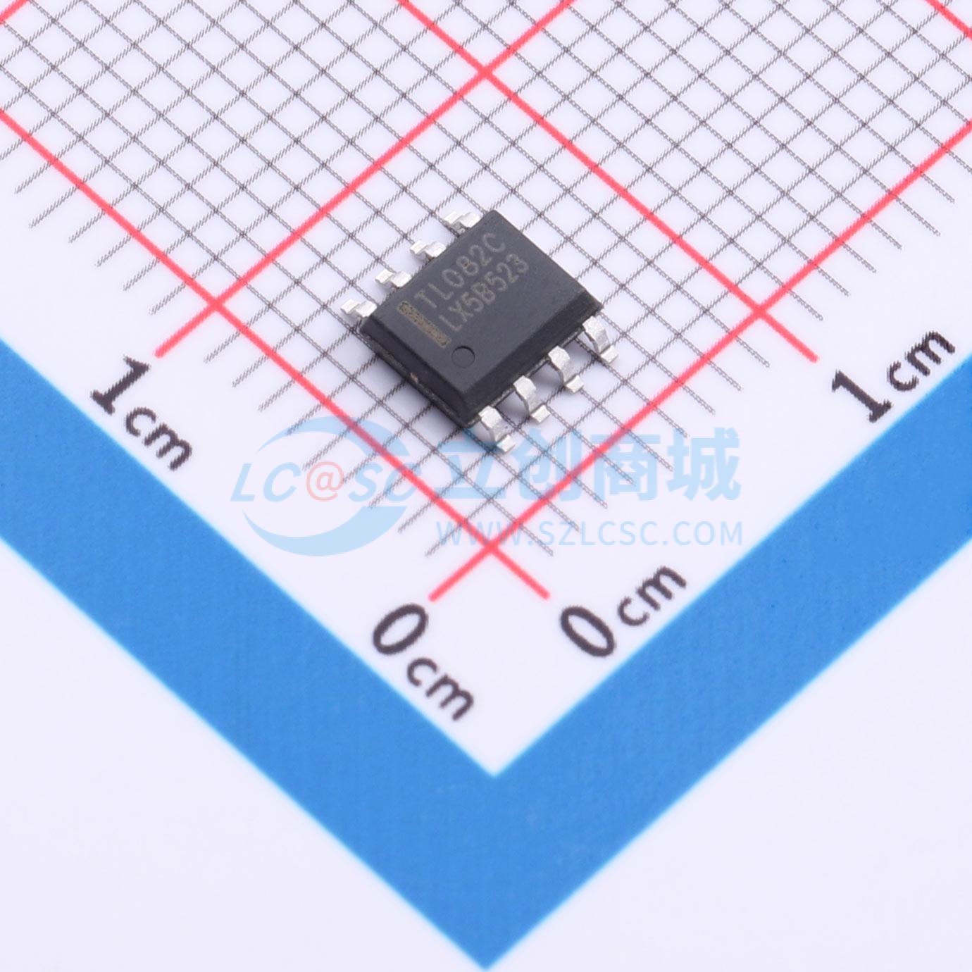 TL082CDR(LX)实物图