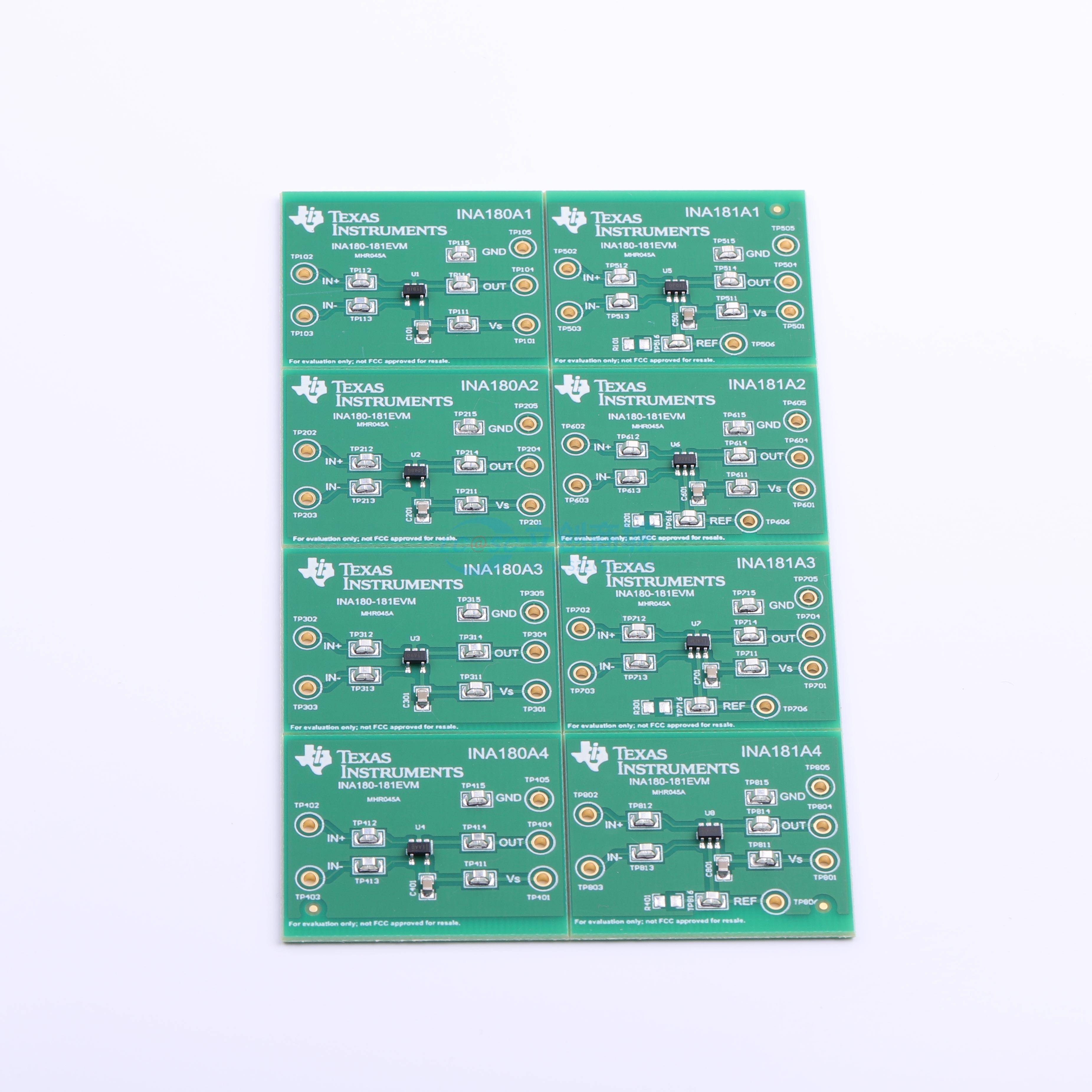 INA180-181EVM实物图