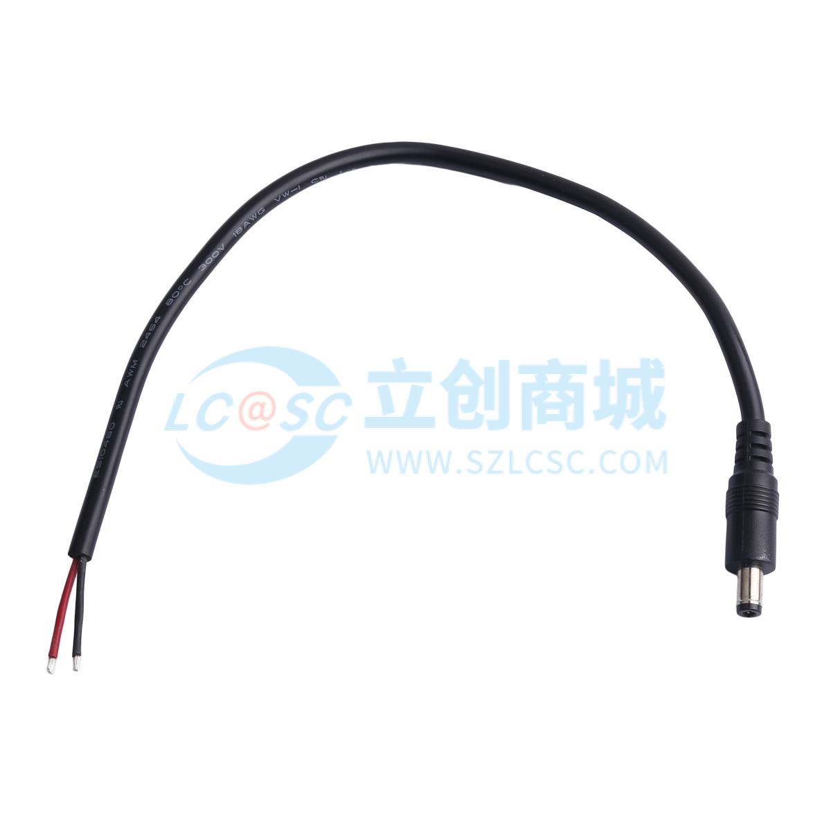 DC5525-G-0.75SQ-0.3M-DX实物图