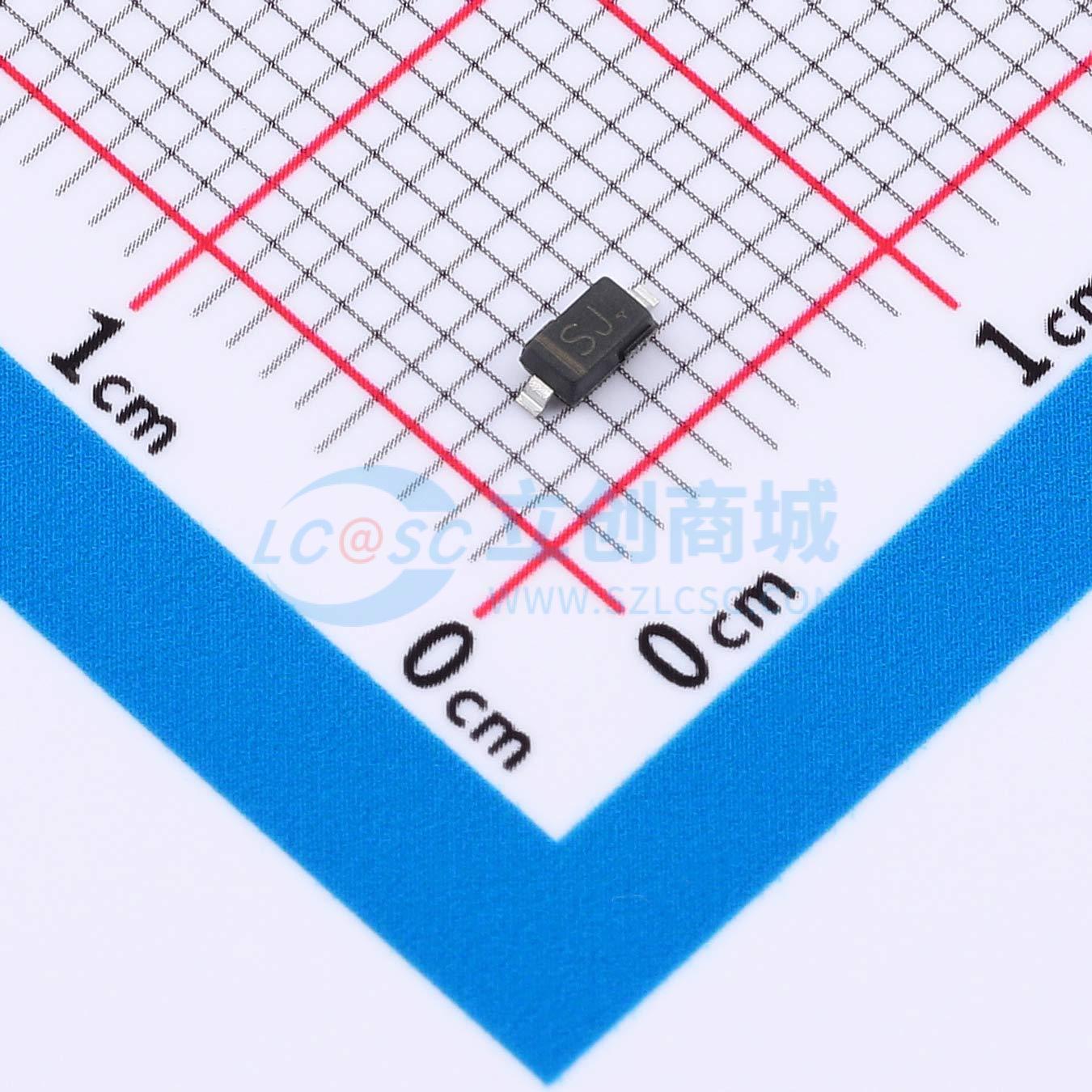 点击查看大图 1N5817W实物图