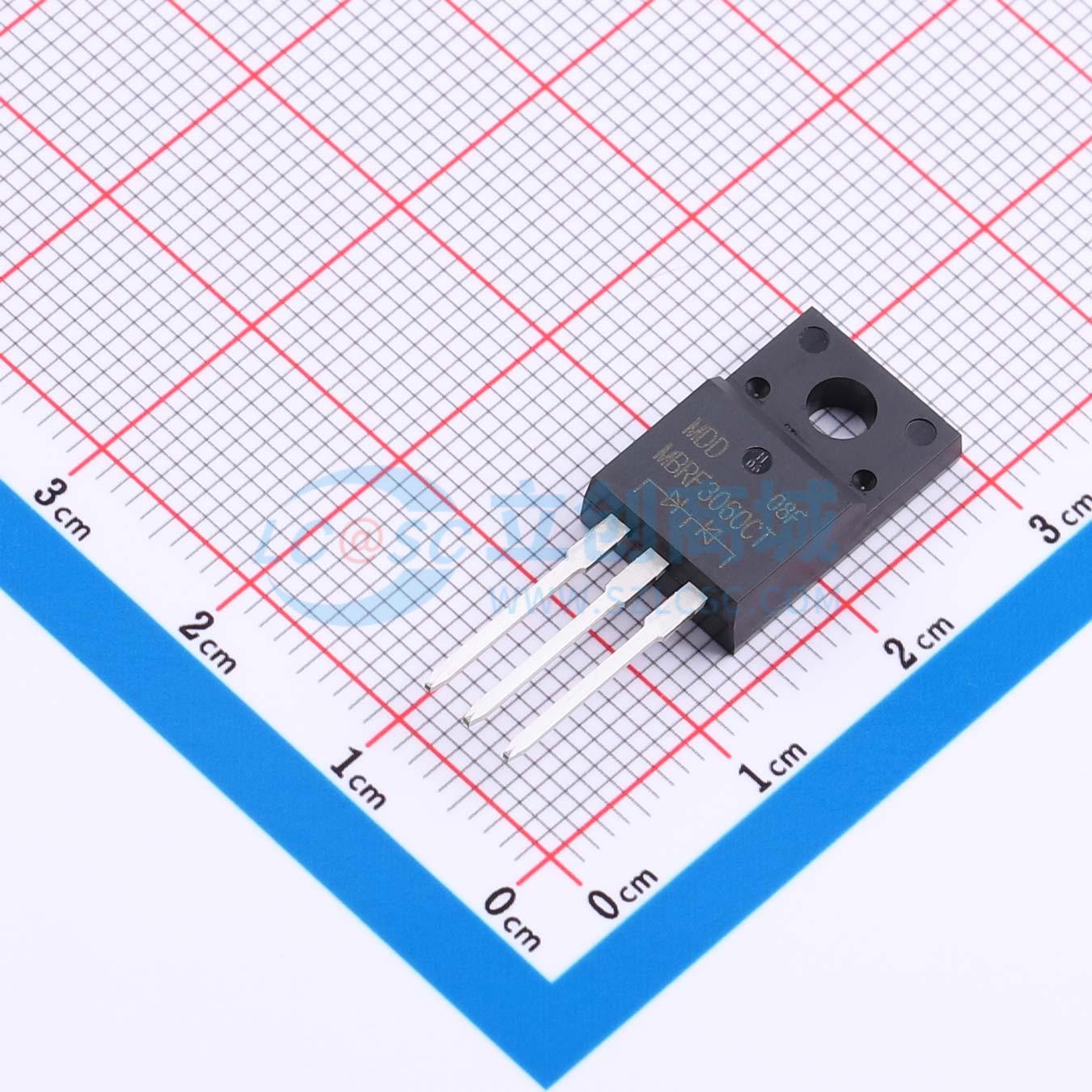 点击查看大图 MBRF3060CT实物图