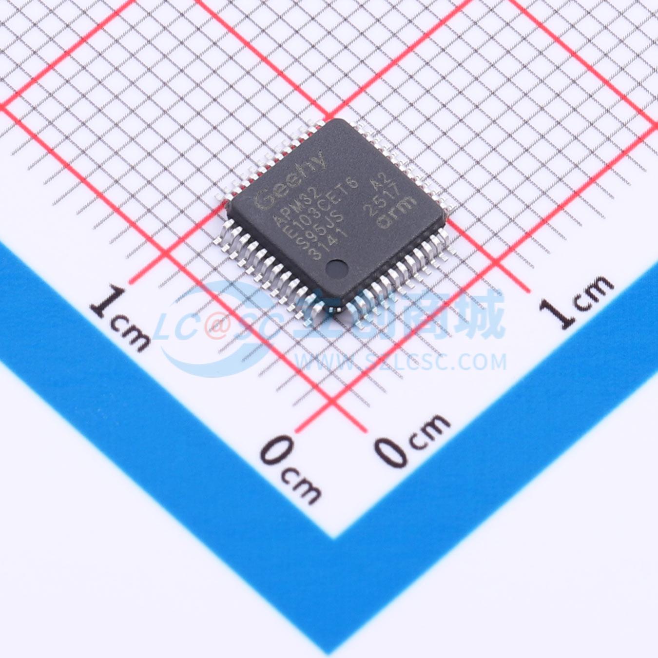 点击查看大图 APM32E103CET6实物图