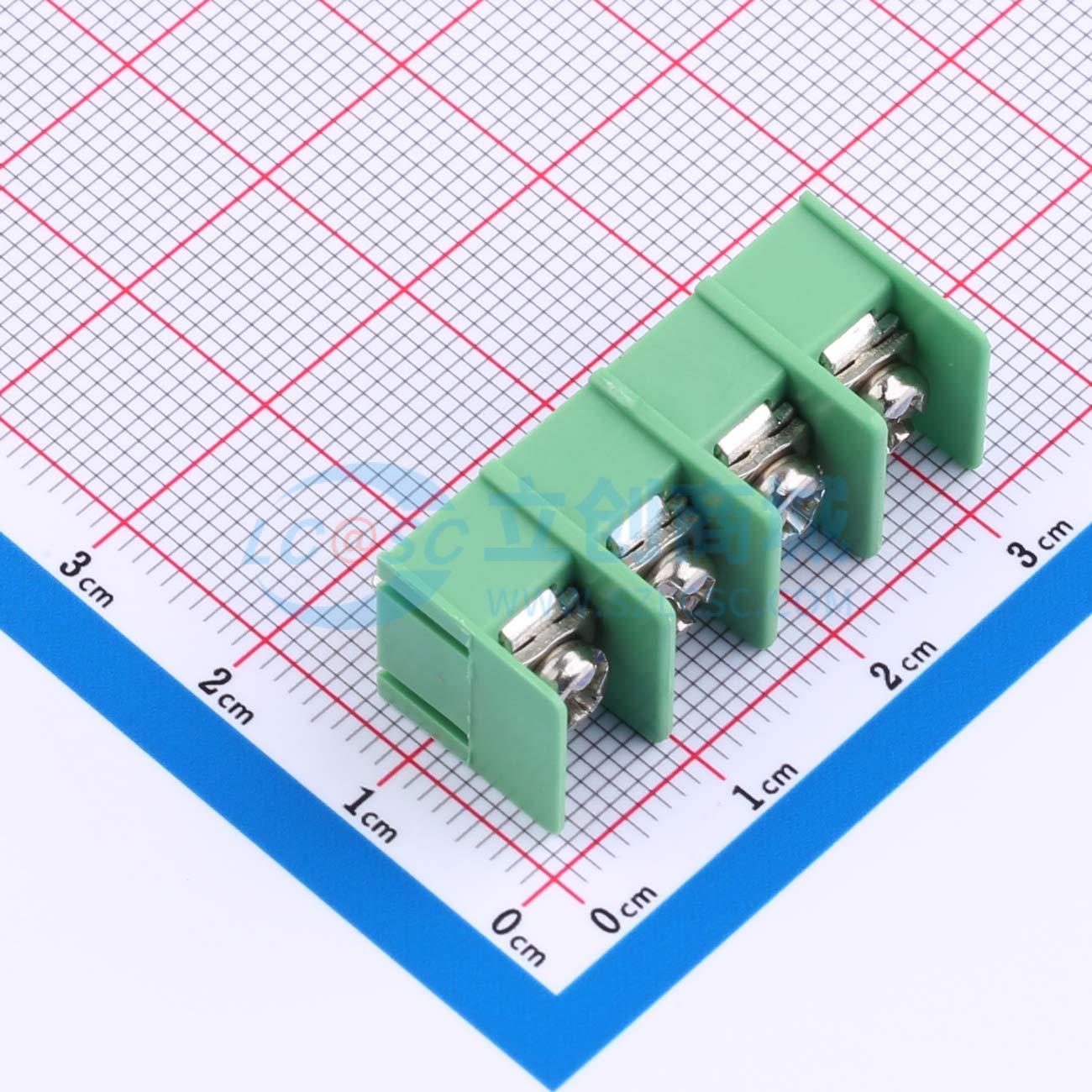 点击查看大图 DBT10-7.62-4P-GN-P实物图