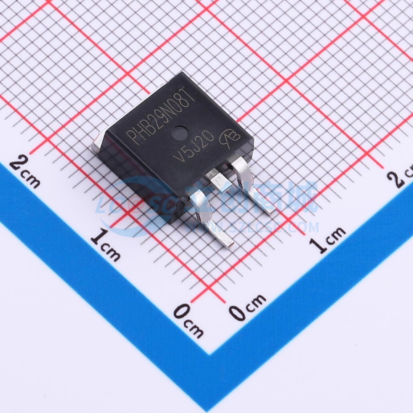 点击查看大图 PHB29N08T,118-VB实物图