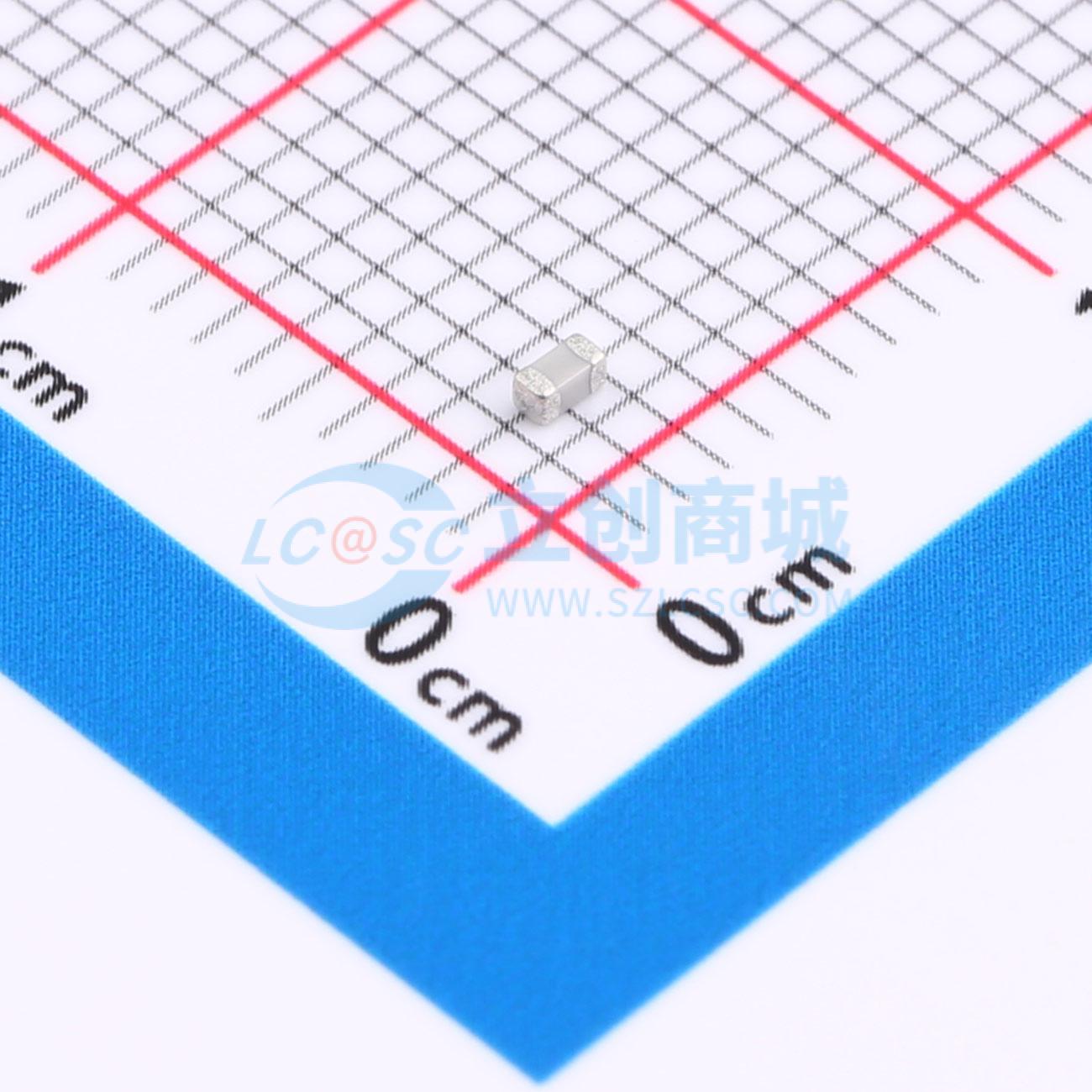 点击查看大图 CC0603JRNPO9BN131实物图