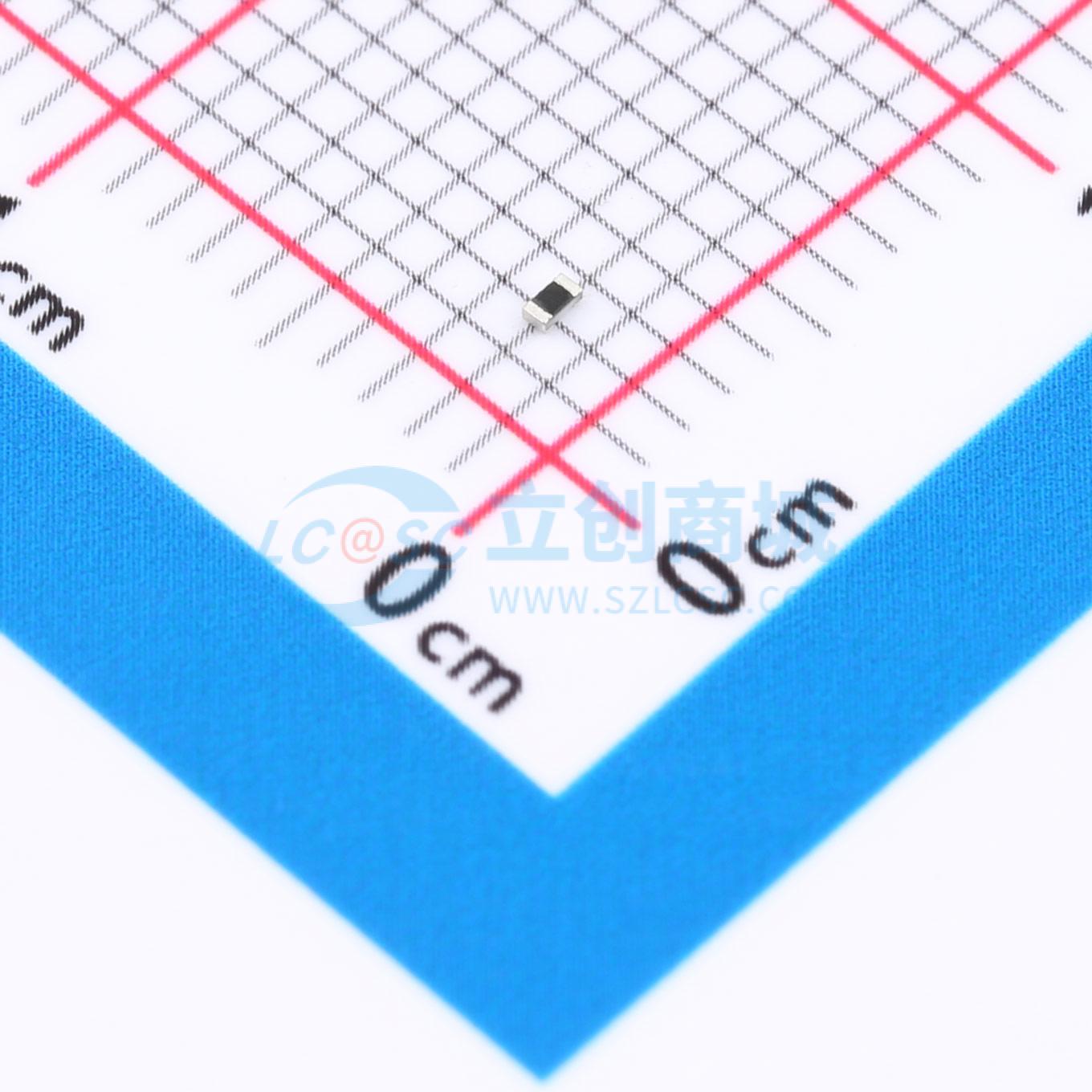 RC0402FR-0710ML实物图