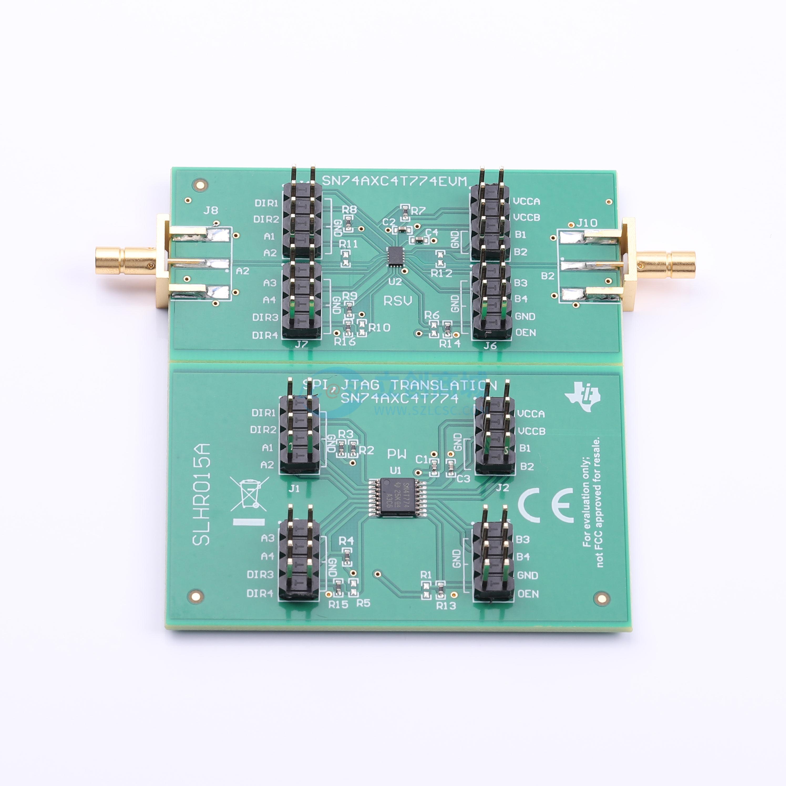 SN74AXC4T774EVM实物图