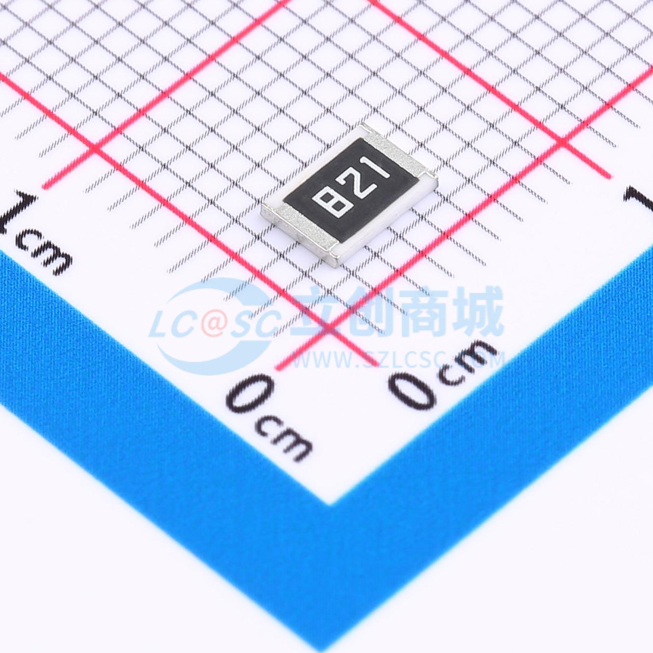 点击查看大图 FRC1812J821 TS实物图