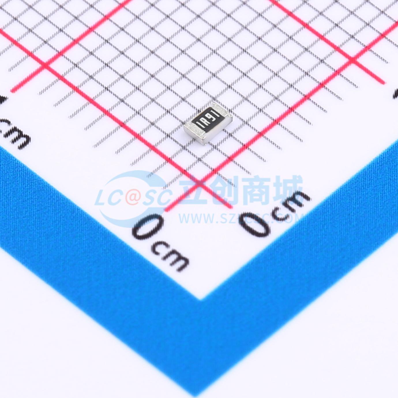 点击查看大图 FRC0805F1R91TS实物图