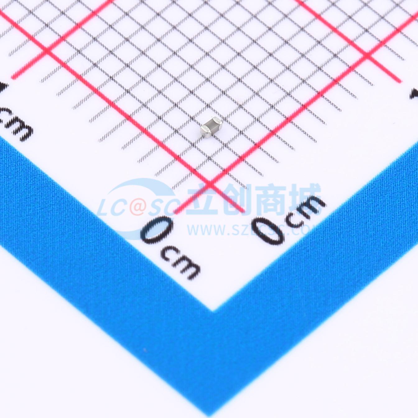 点击查看大图 TCC0402COG330J500AT实物图