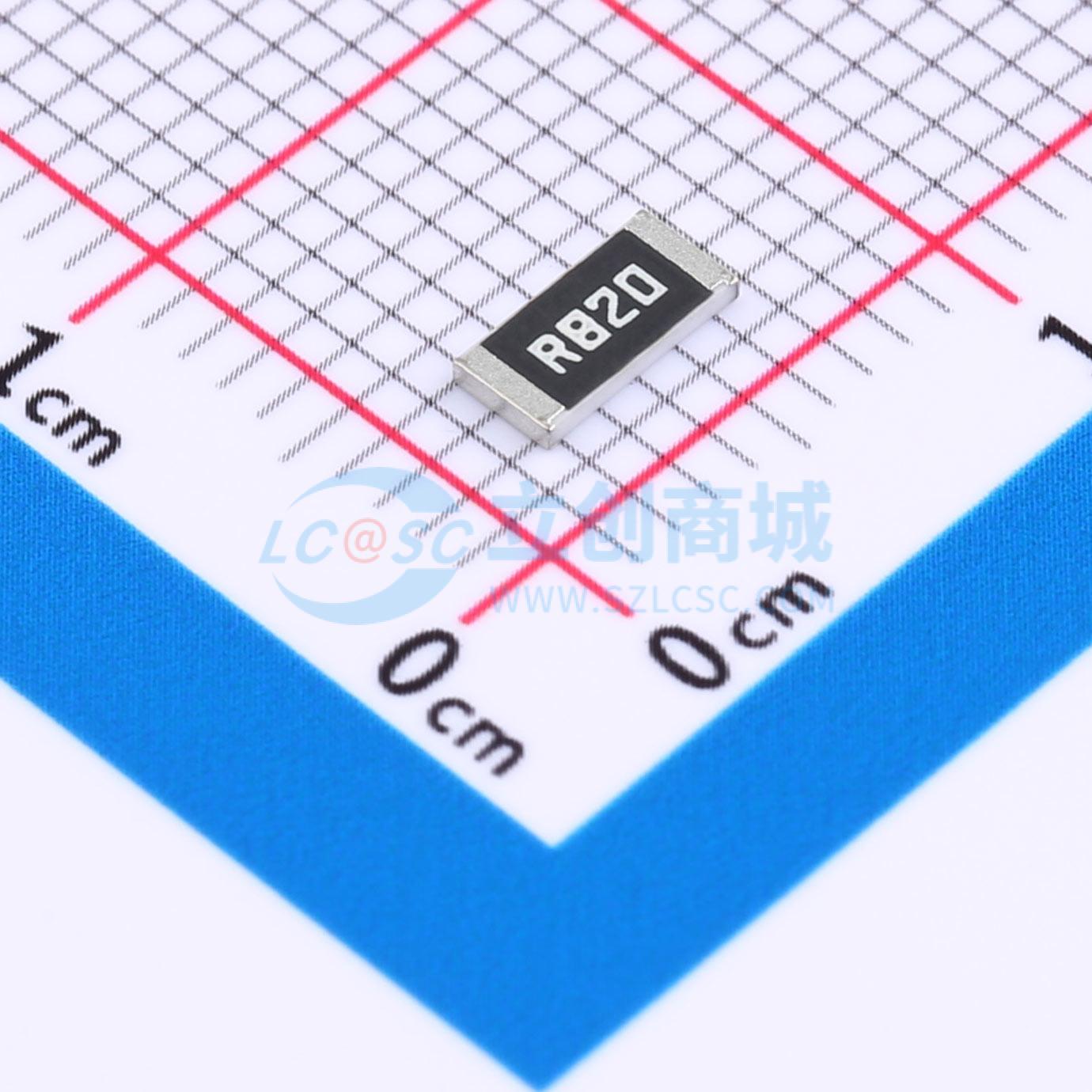 点击查看大图 FRL2010JR820TS实物图