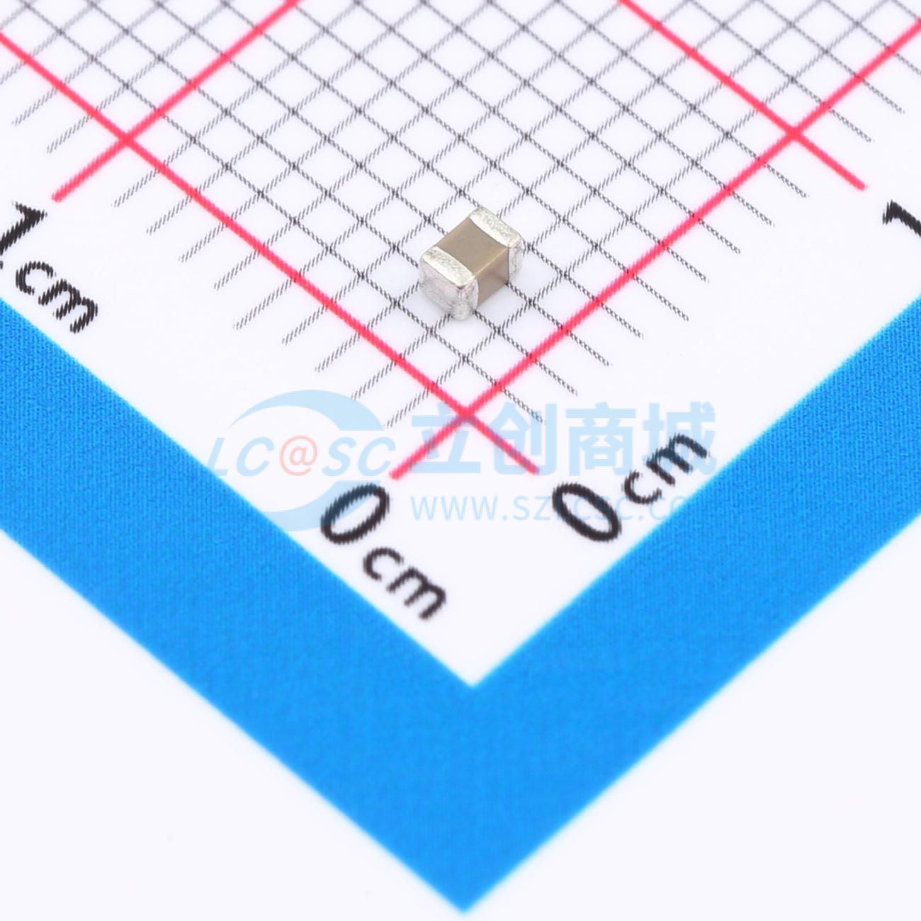 GRM21BR71A106KA73L实物图