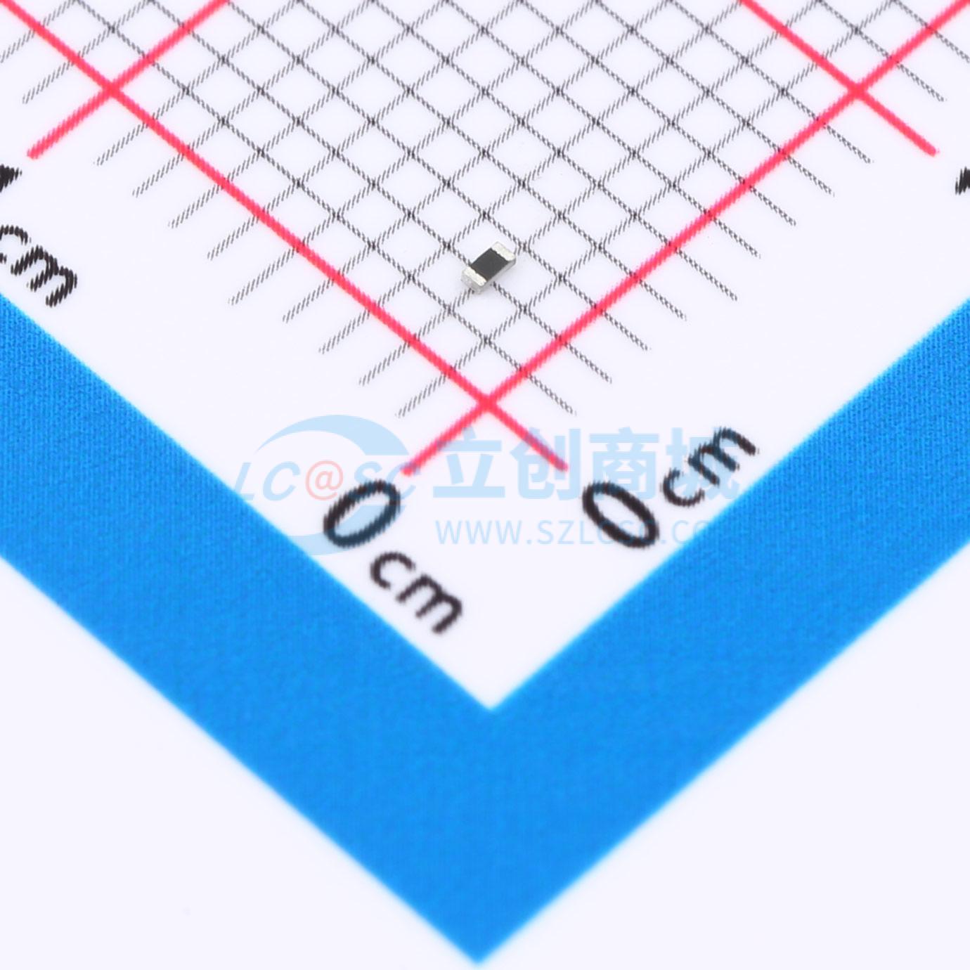 点击查看大图 FRC0402J4R7 TS实物图