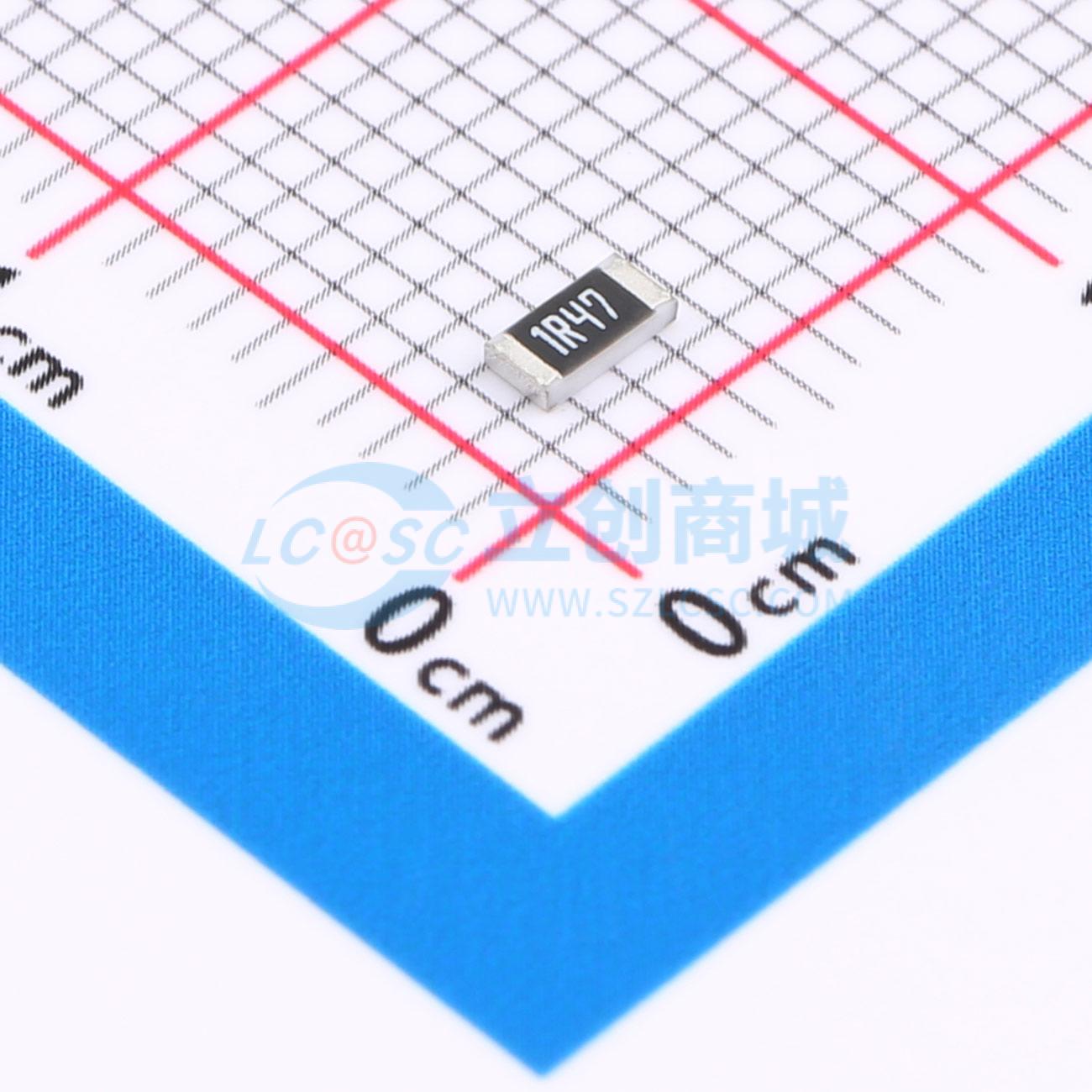 点击查看大图 CR1206F1R47P05Z实物图