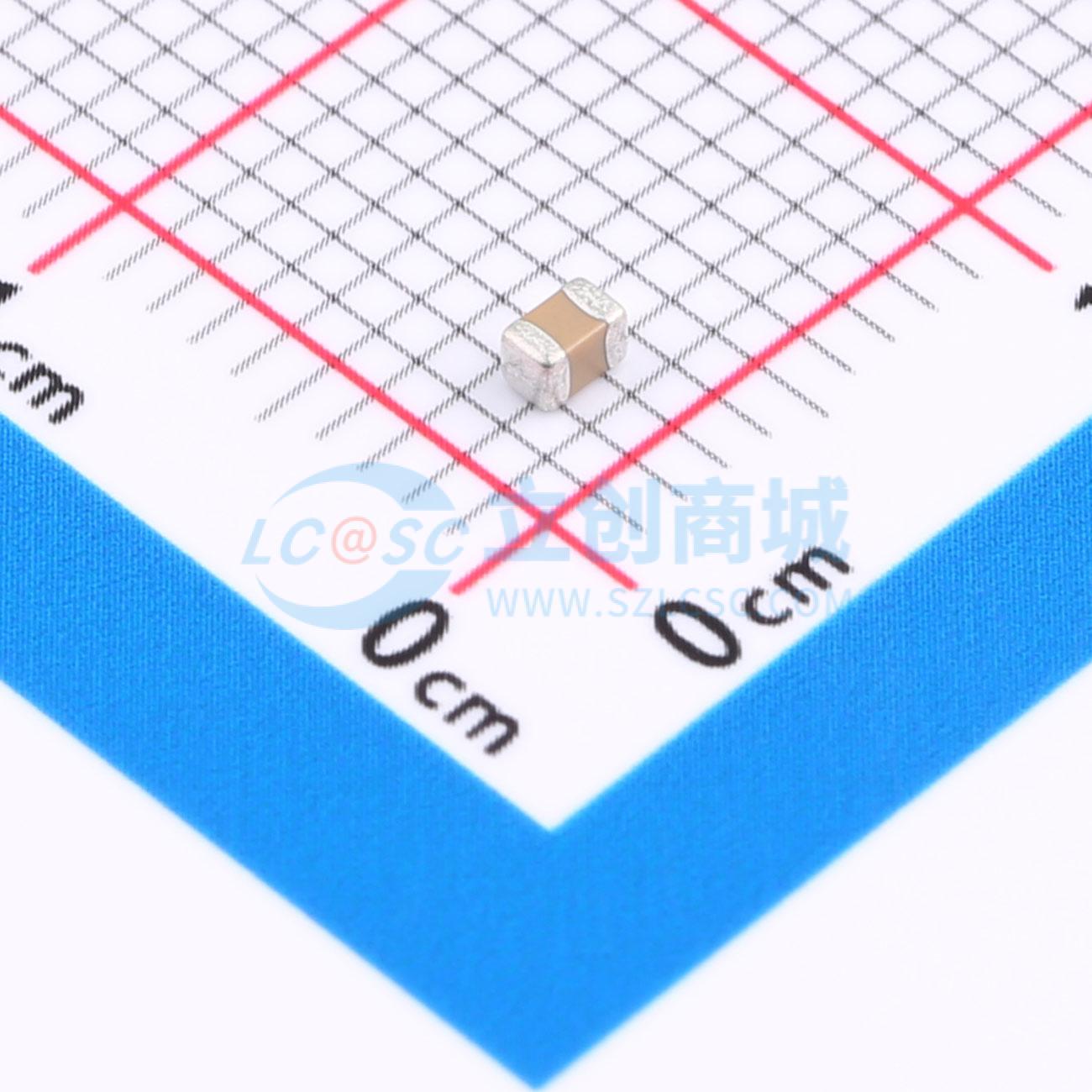 点击查看大图 0805B104K201CT实物图
