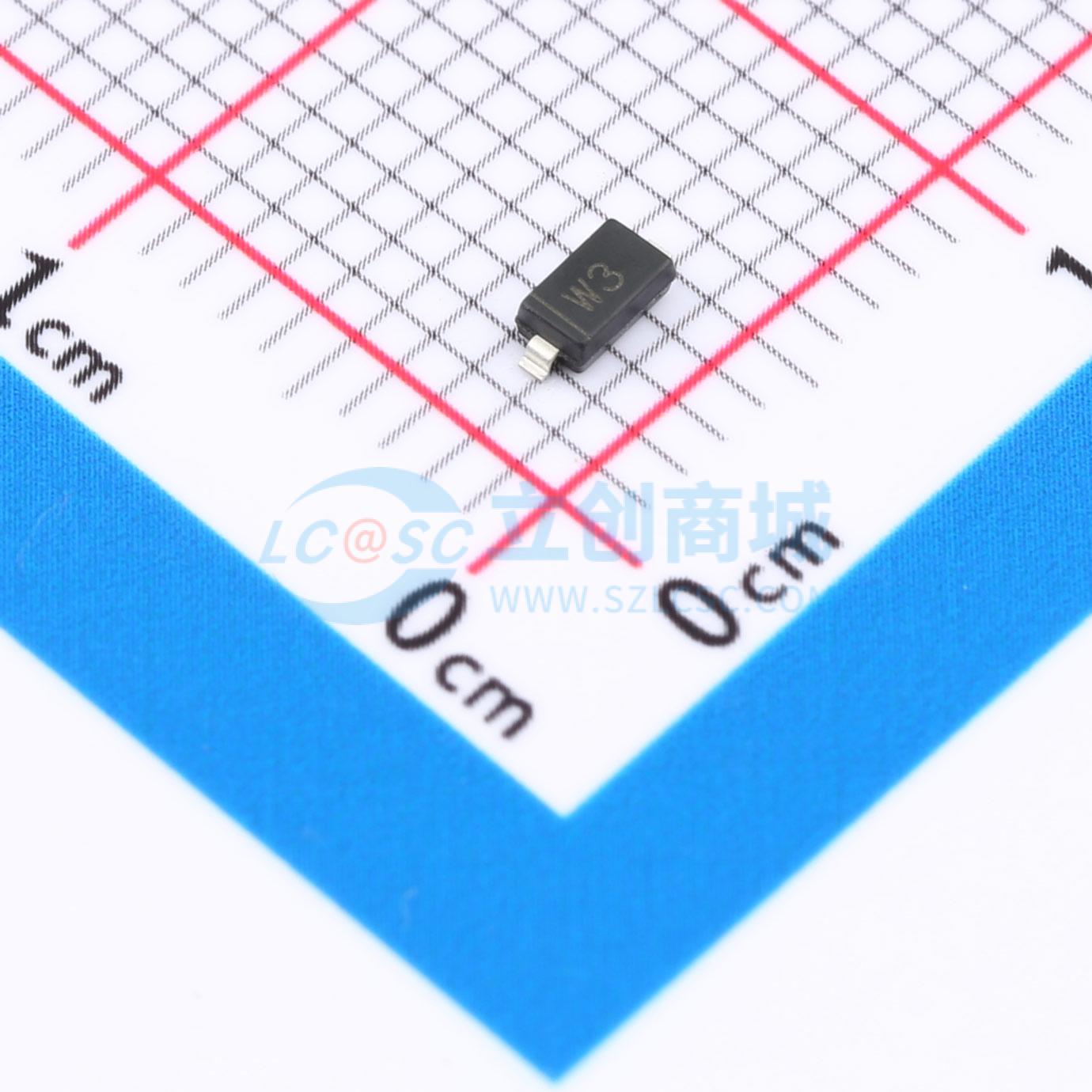 点击查看大图 BZT52C3V3实物图