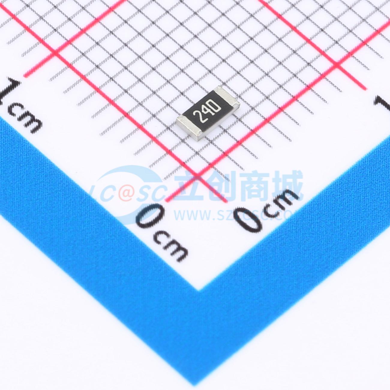 点击查看大图 CR1206J40240G实物图