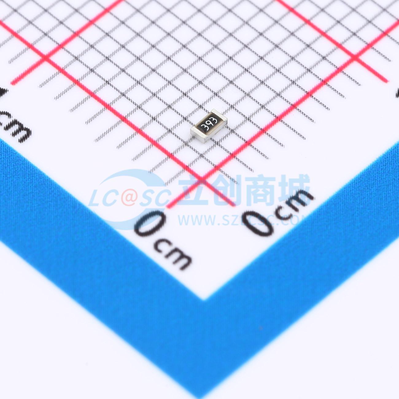 点击查看大图 PTFR0603B39K0P9实物图