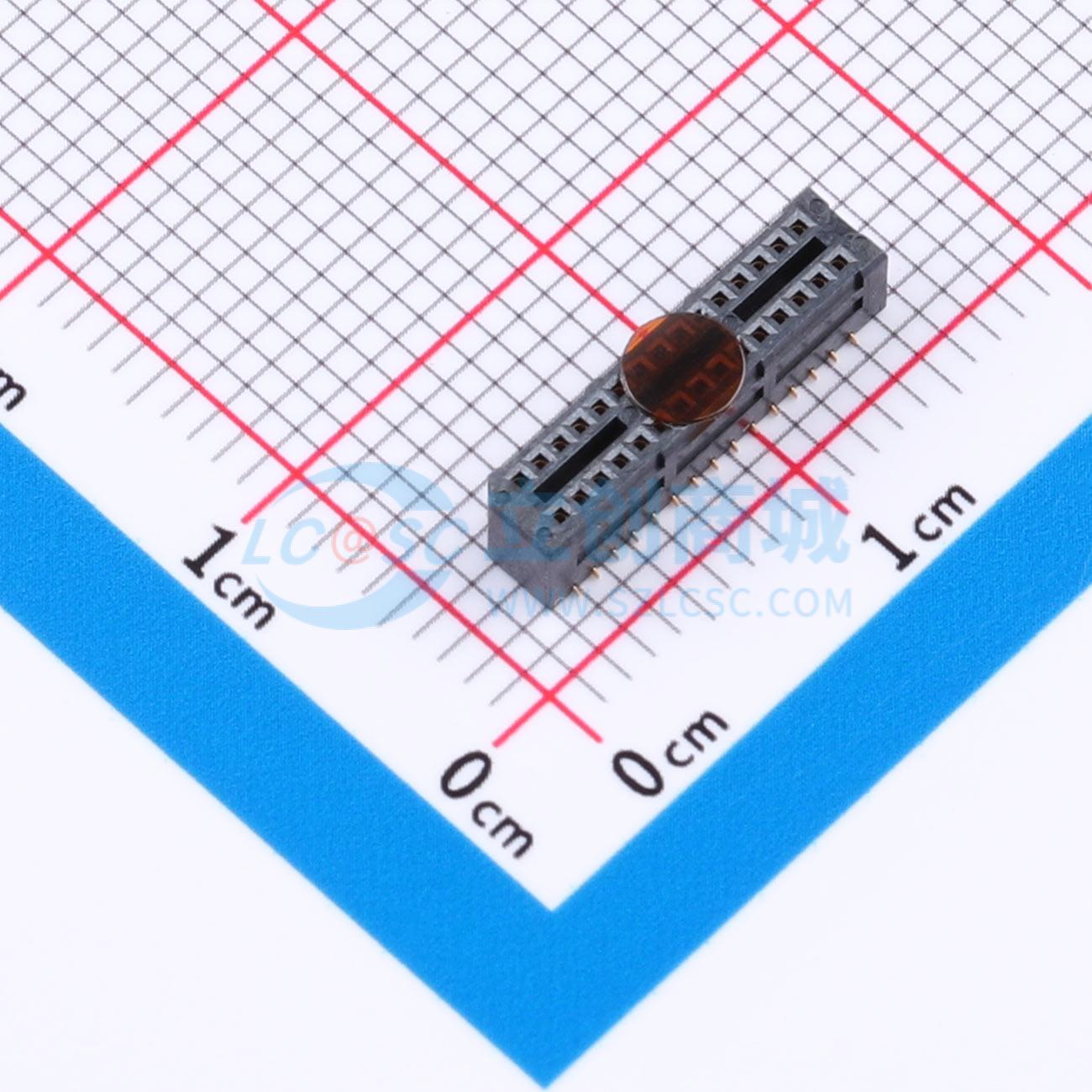 点击查看大图 SEMS-115-02-03.0-H-D-K-TR实物图