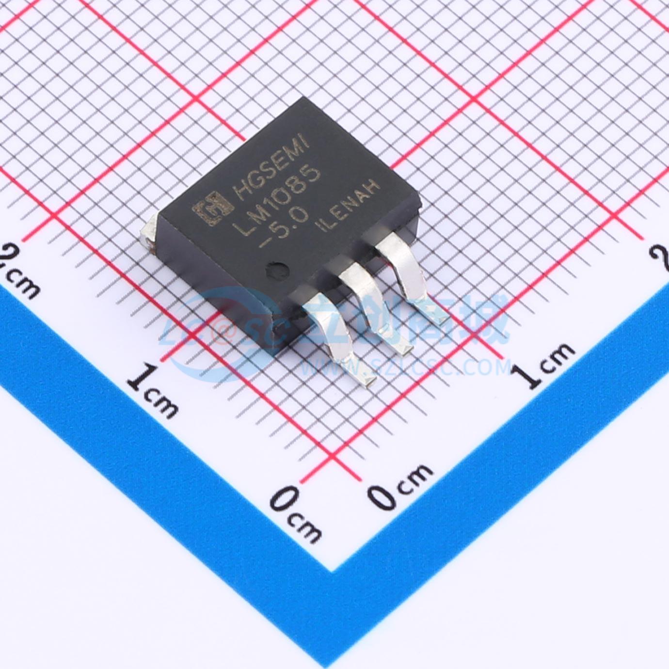 点击查看大图 LM1085S-5.0/TR实物图