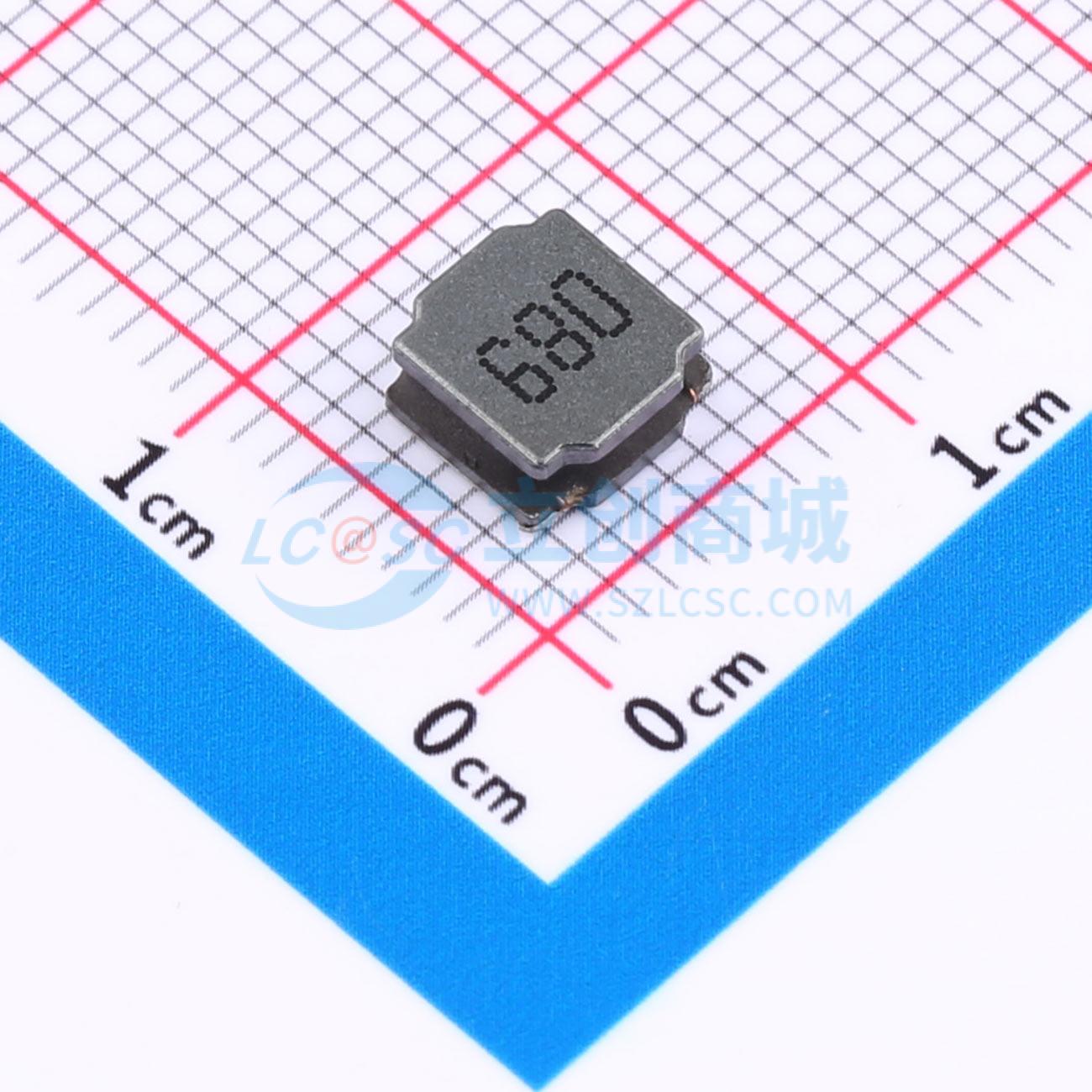 点击查看大图 SMNR6028-680MT实物图