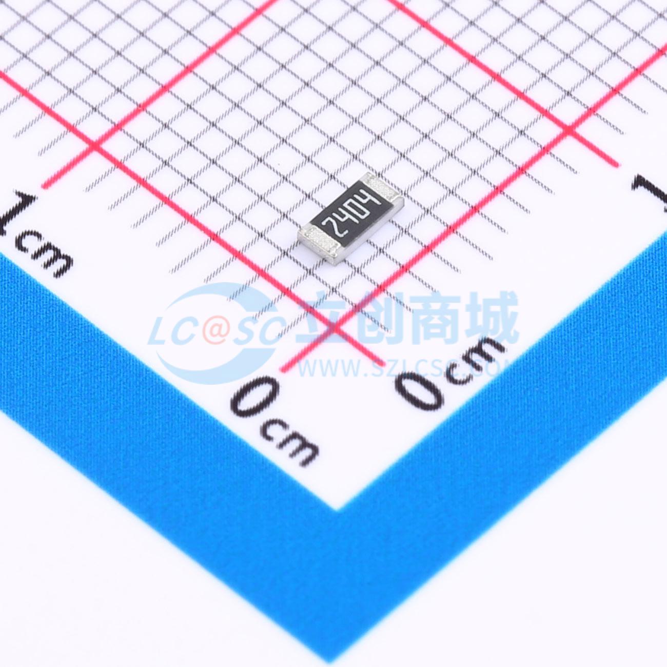 点击查看大图 FRC1206F2404TS实物图