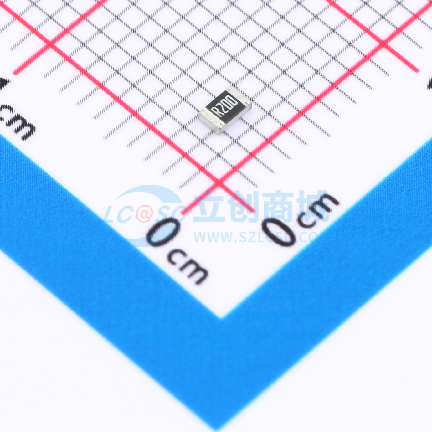 点击查看大图 RL0805JR-070R2L实物图
