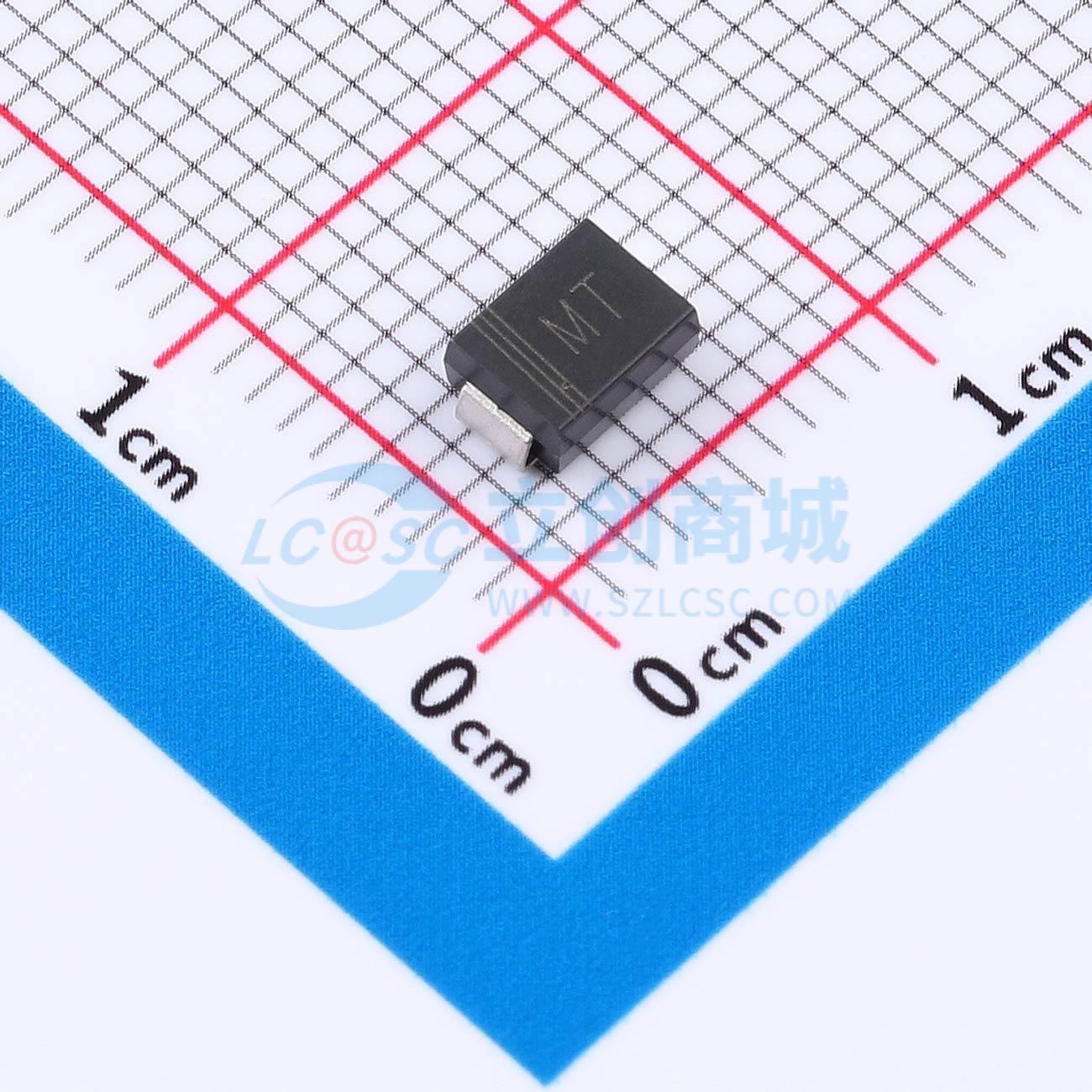 点击查看大图 SMBJ43A实物图