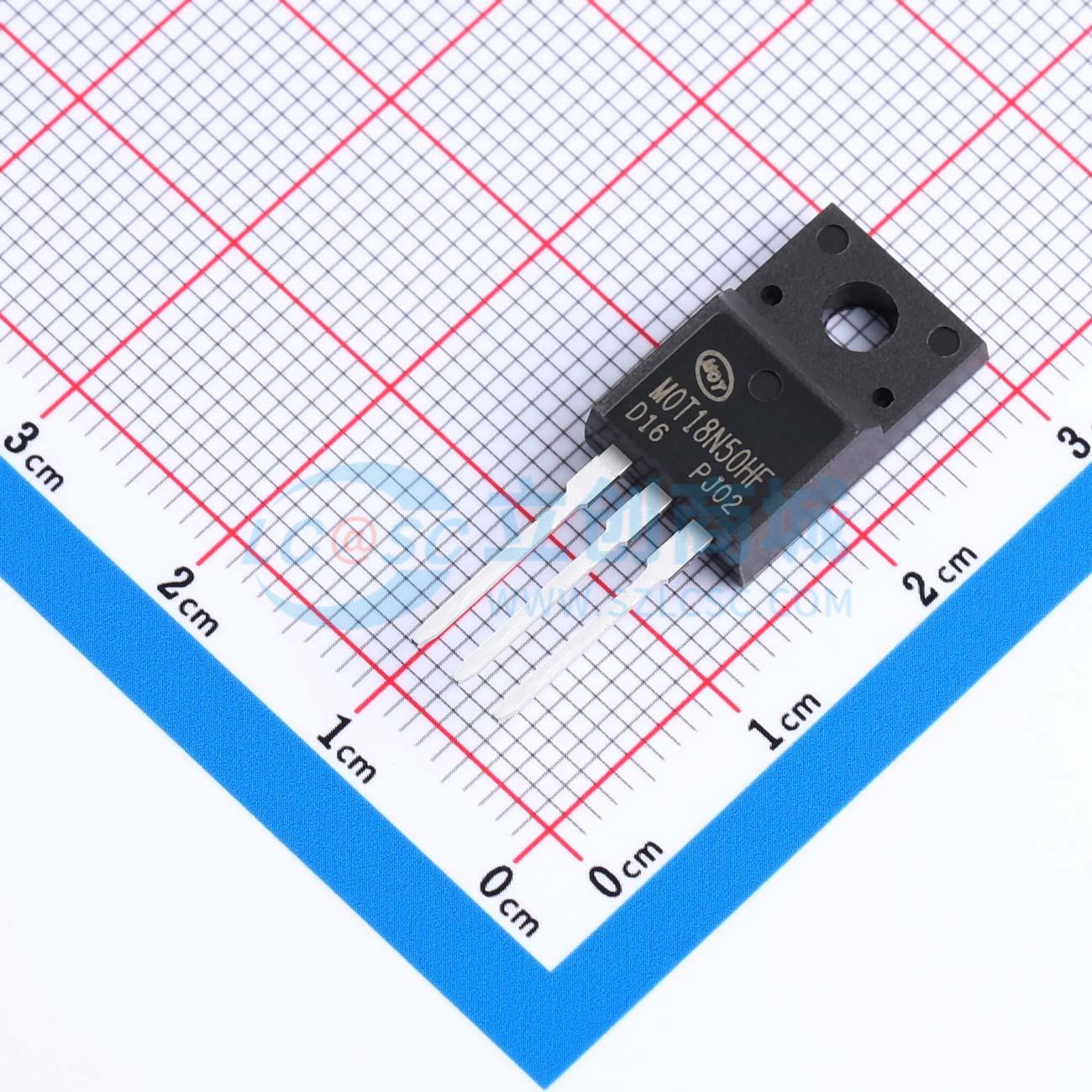 MOT18N50HF实物图