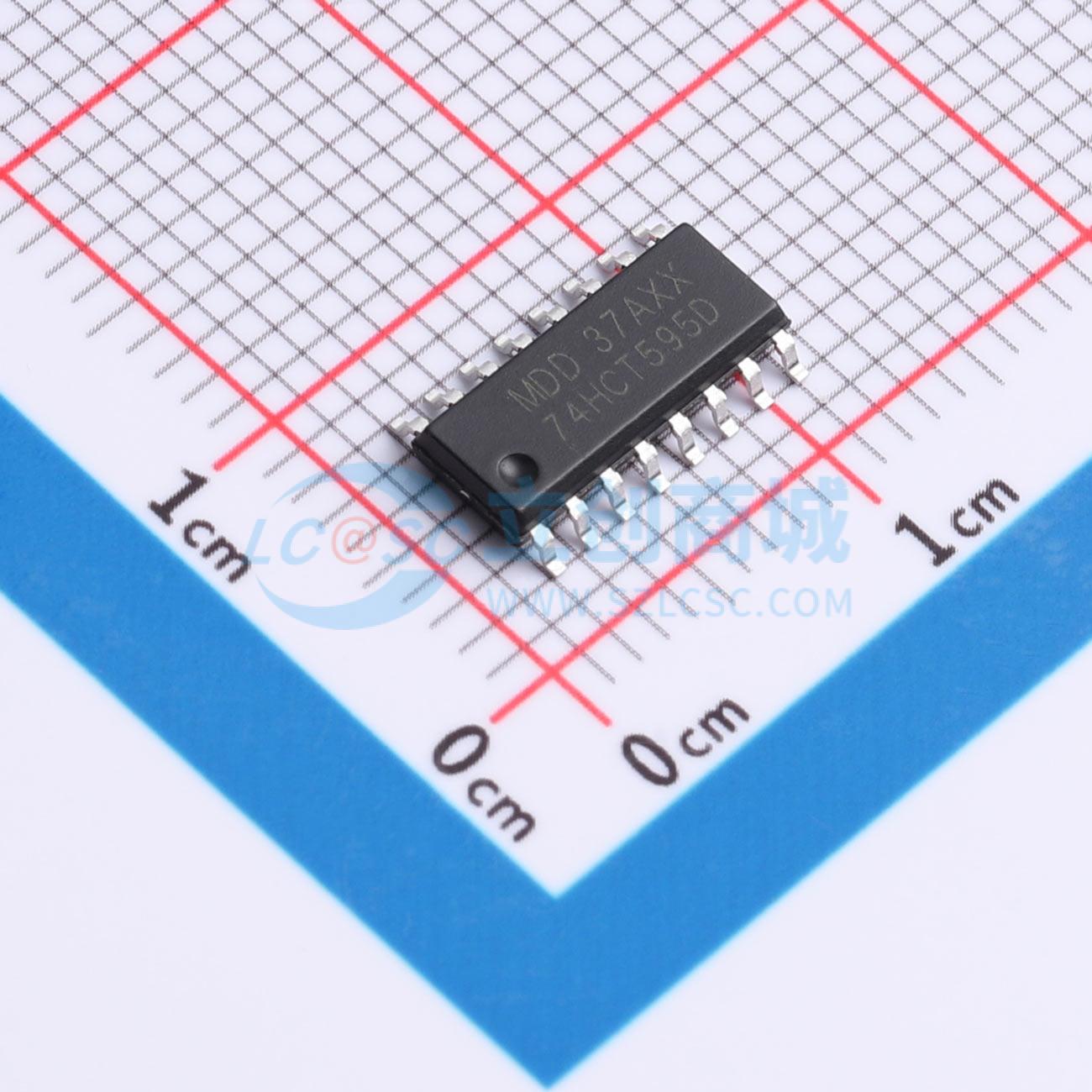 点击查看大图 74HCT595D实物图