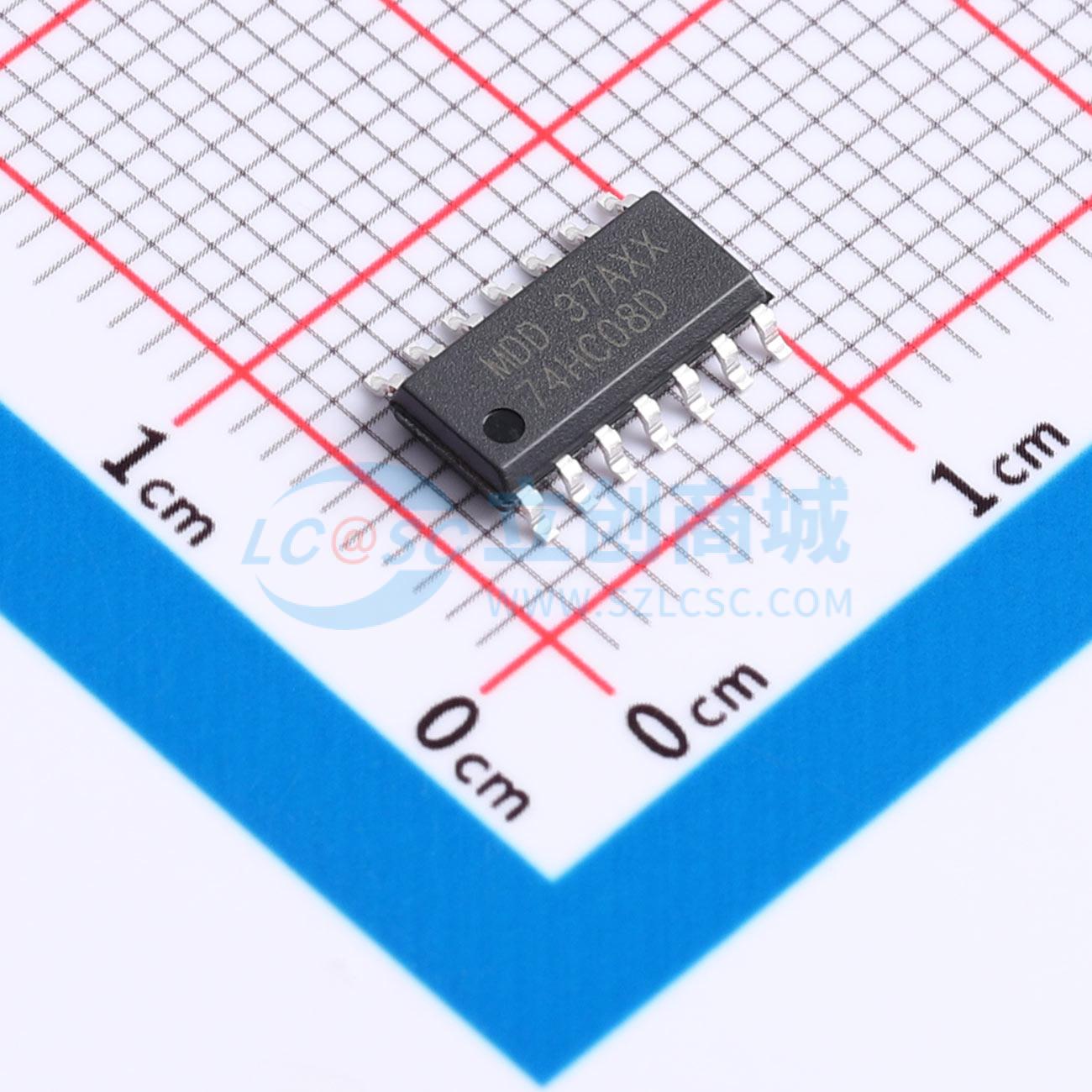 点击查看大图 74HC08D实物图