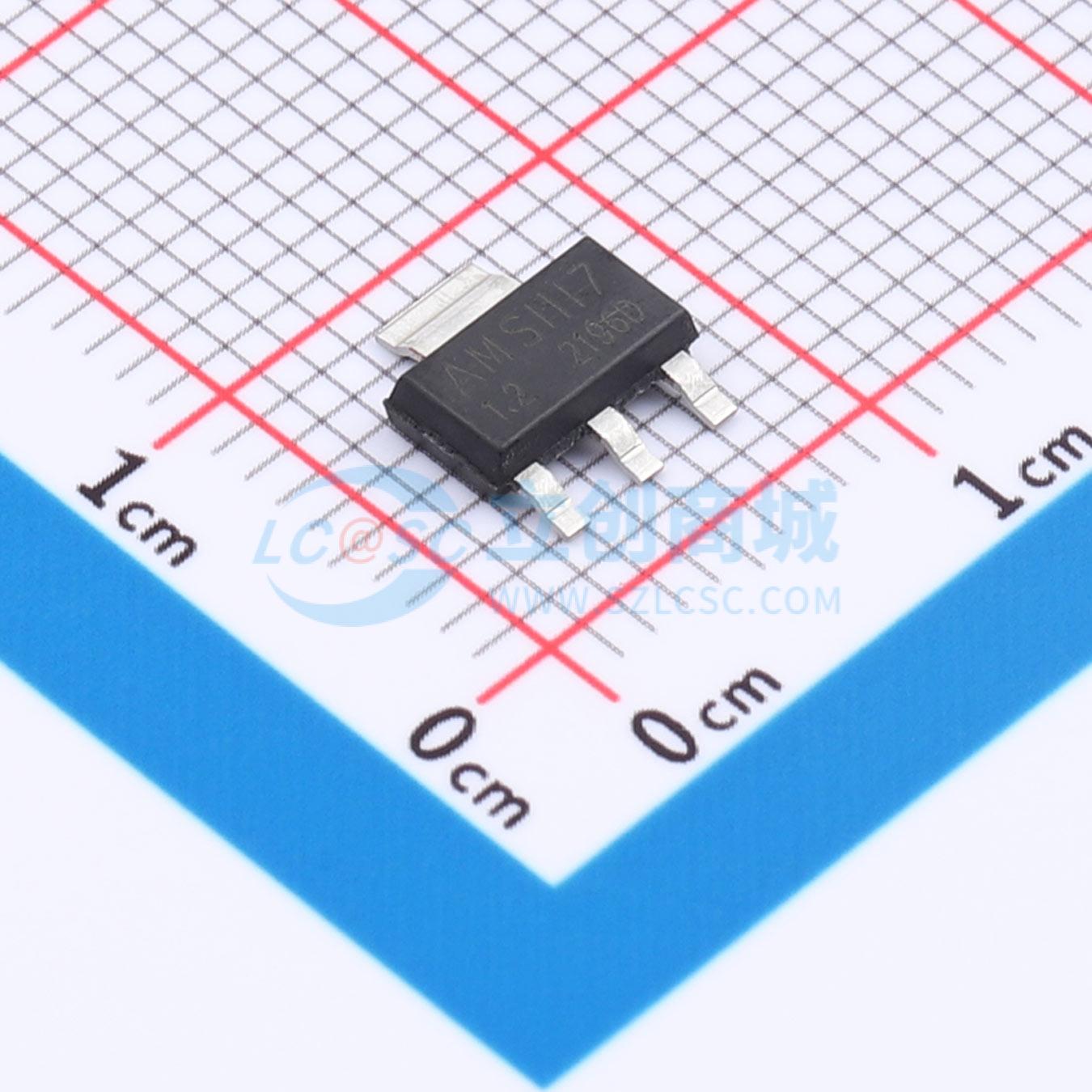 点击查看大图 AMS1117-1.2OEB实物图