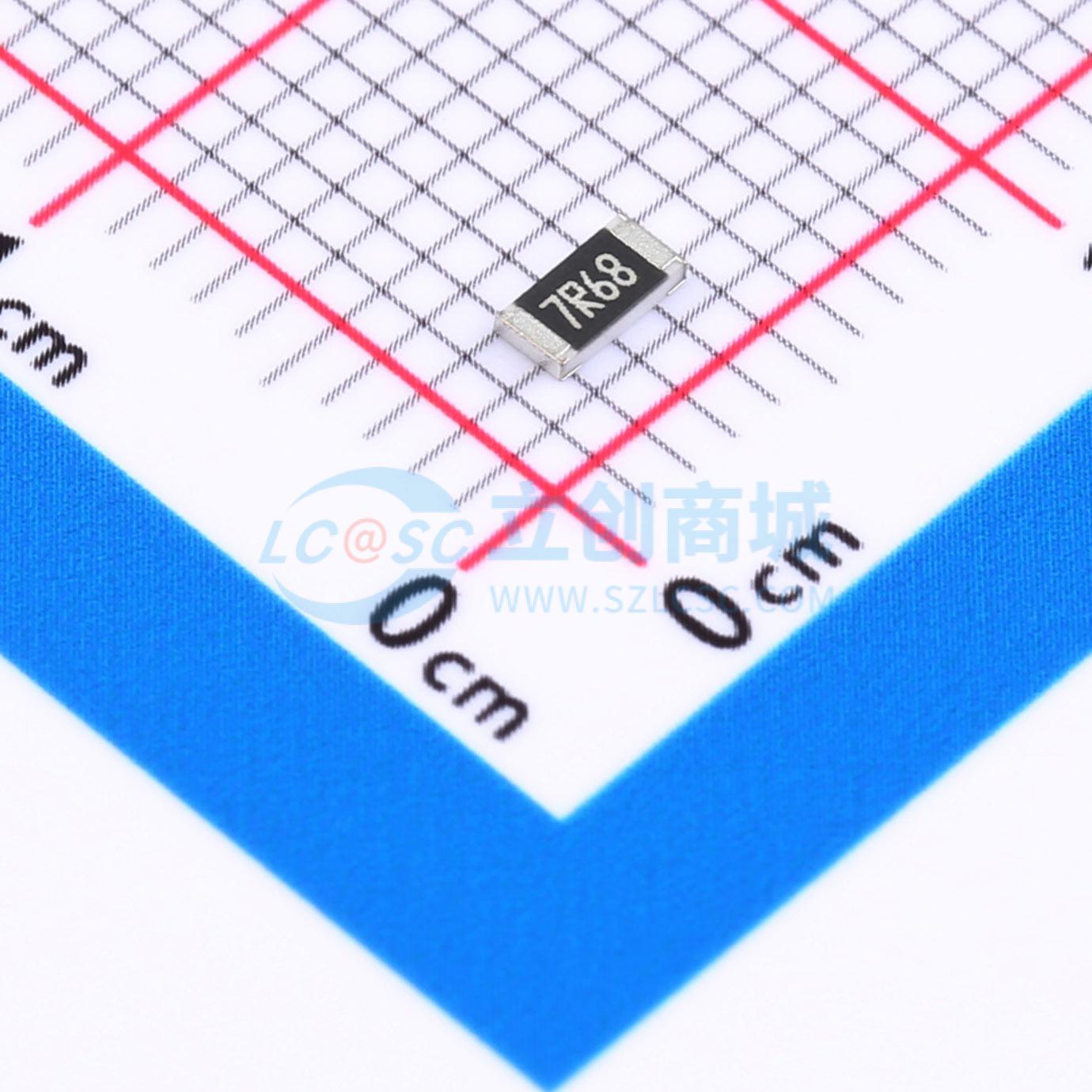 点击查看大图 CR1206F47R68G实物图