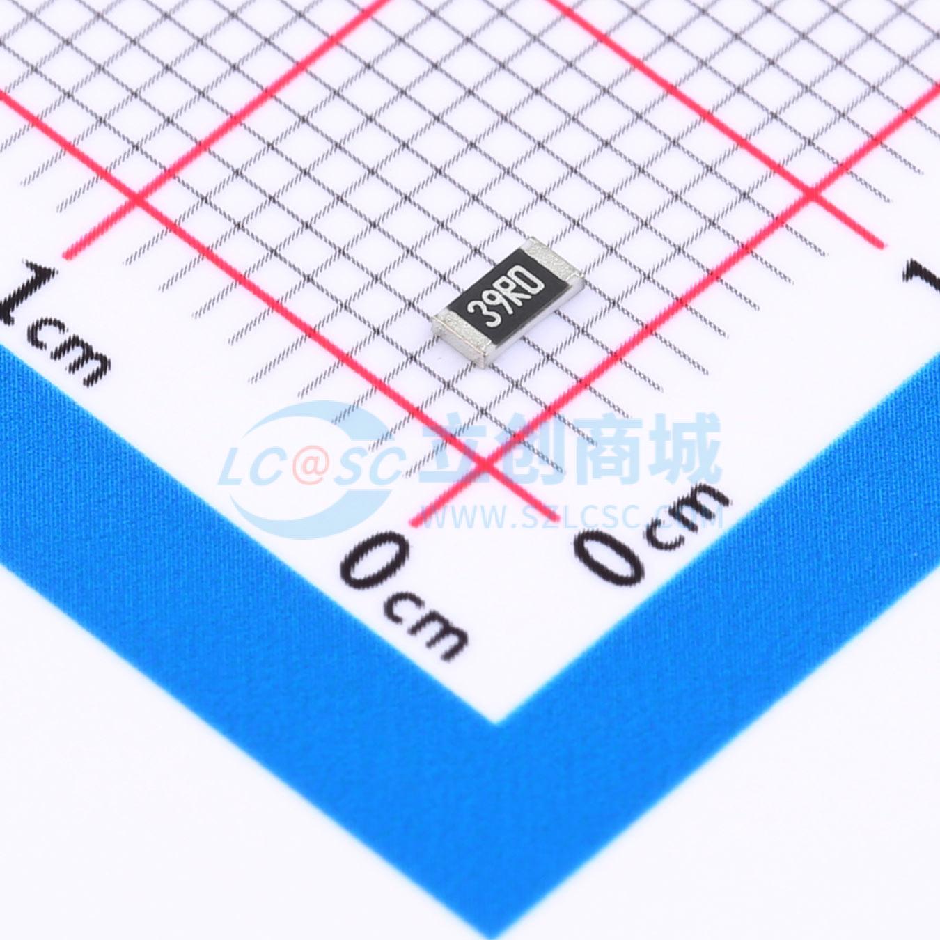 点击查看大图 CR1206F439R0G实物图