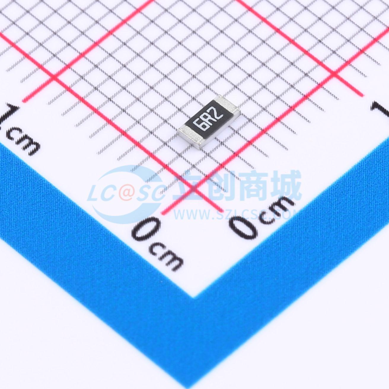 点击查看大图 FRC1206J6R2 TS实物图