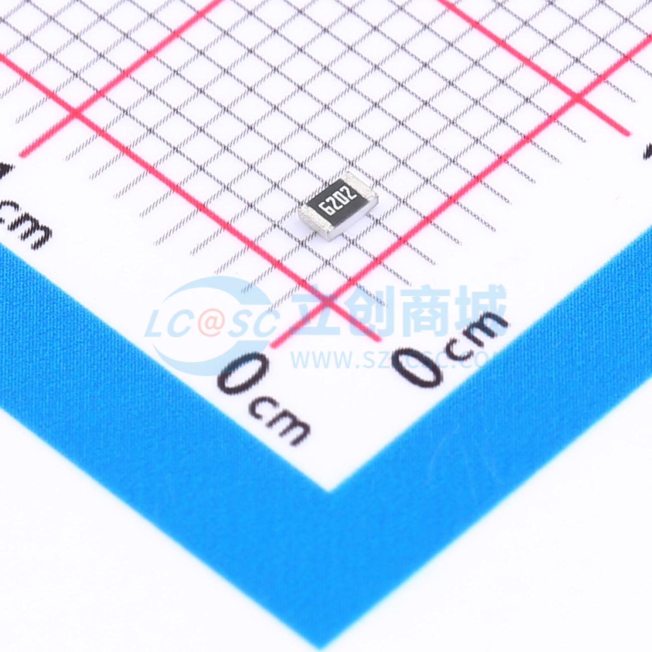 点击查看大图 FRC0805F6202TS实物图