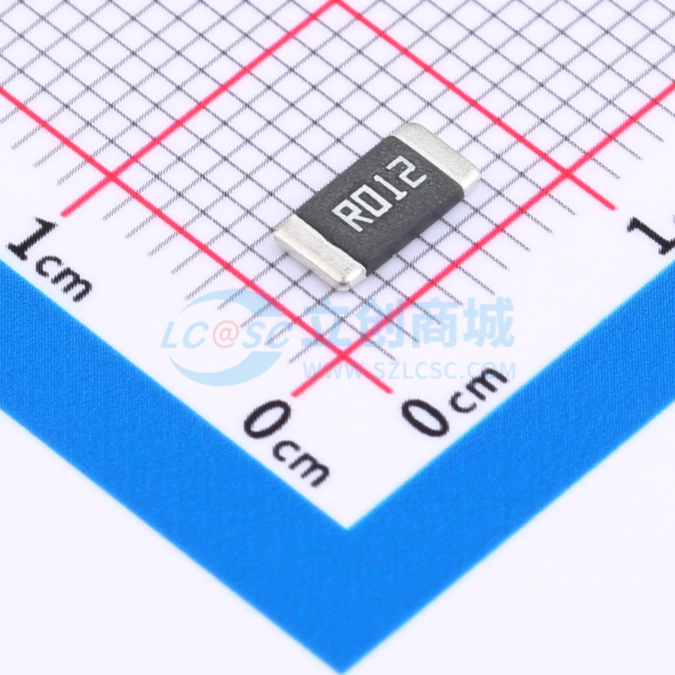 HoLLR2512-2W-12mR-1%实物图