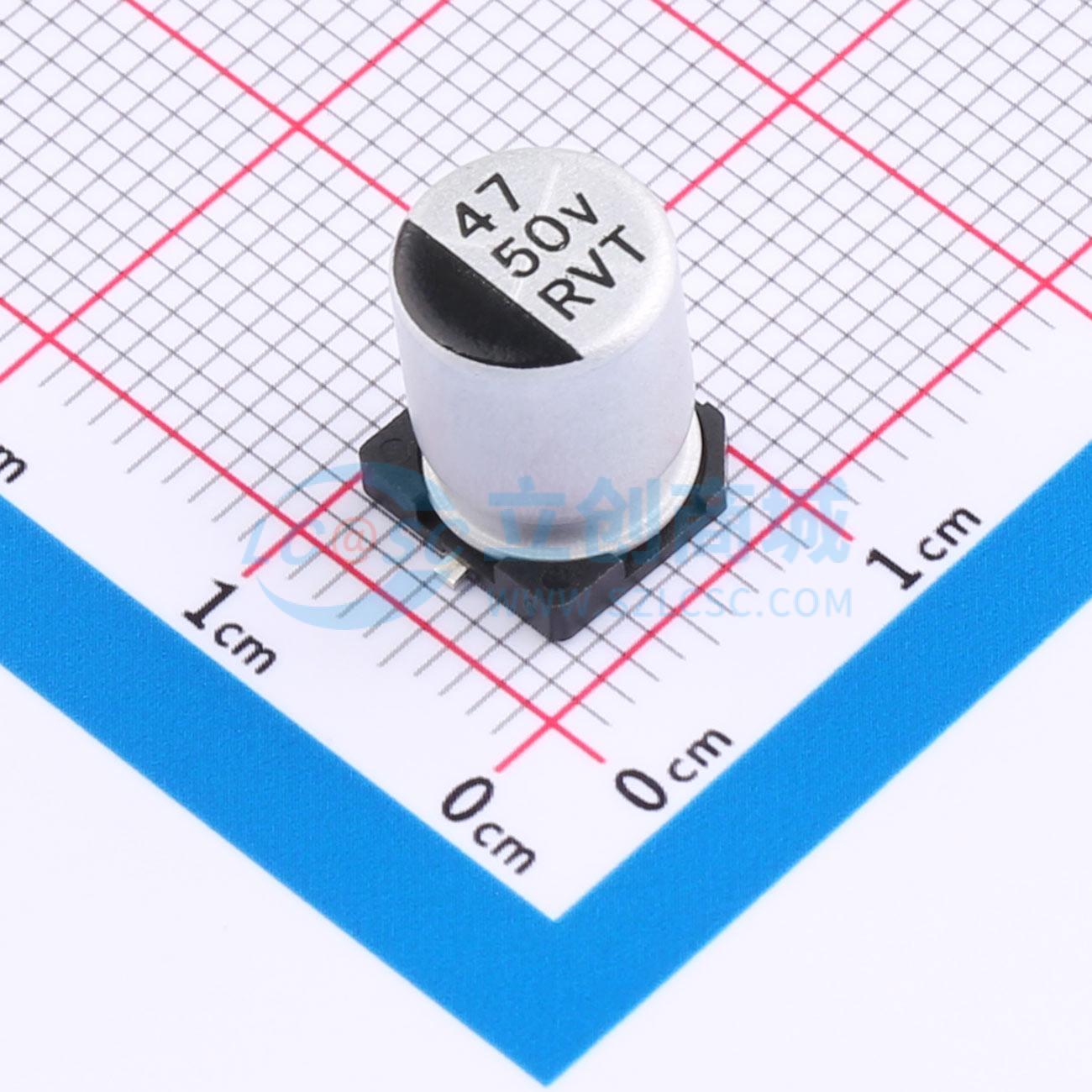 点击查看大图 RVT1H470M0810实物图