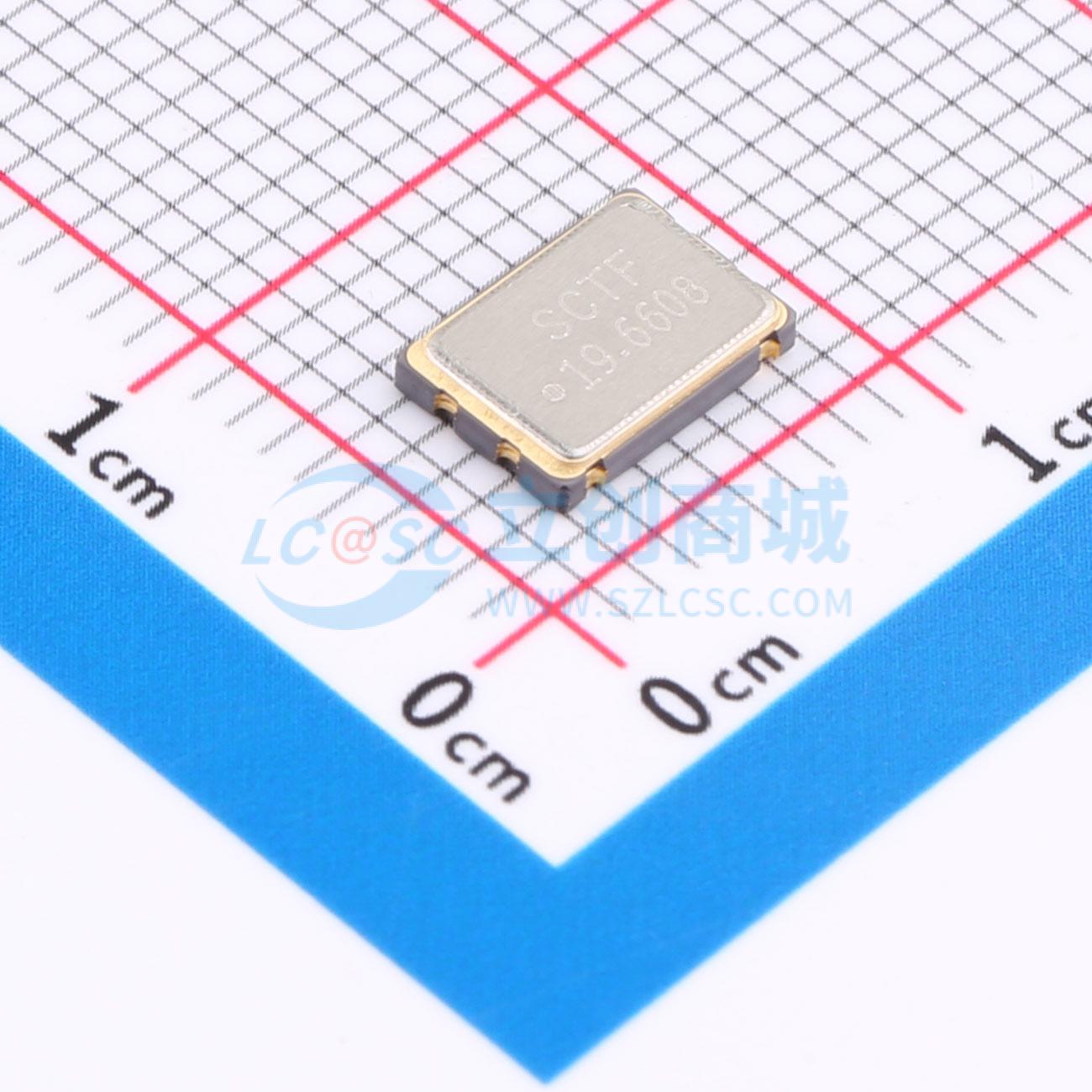 点击查看大图 SX7M19.6608M20F30TNN实物图