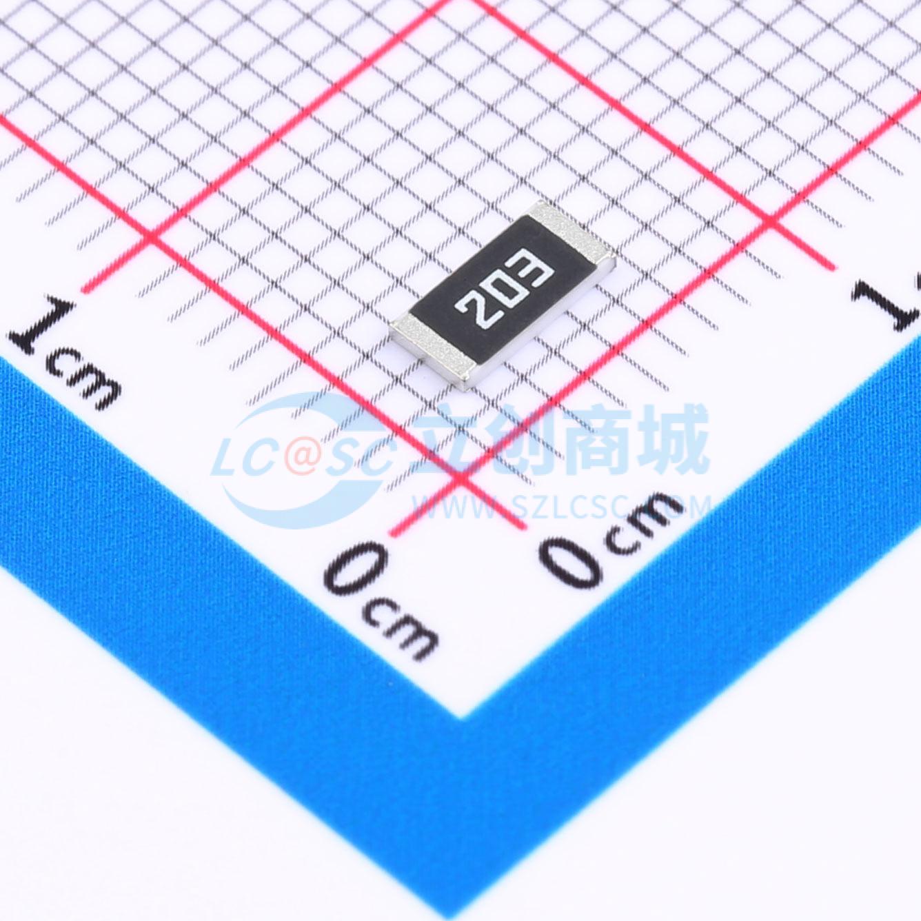 点击查看大图 FRC2010J203 TS实物图