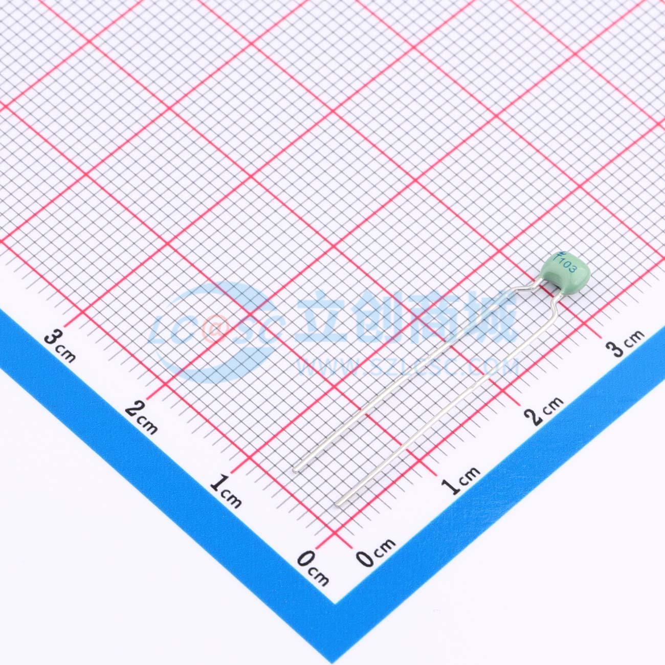 点击查看大图 CC4-0805-CG-50V-0.01uF-J实物图